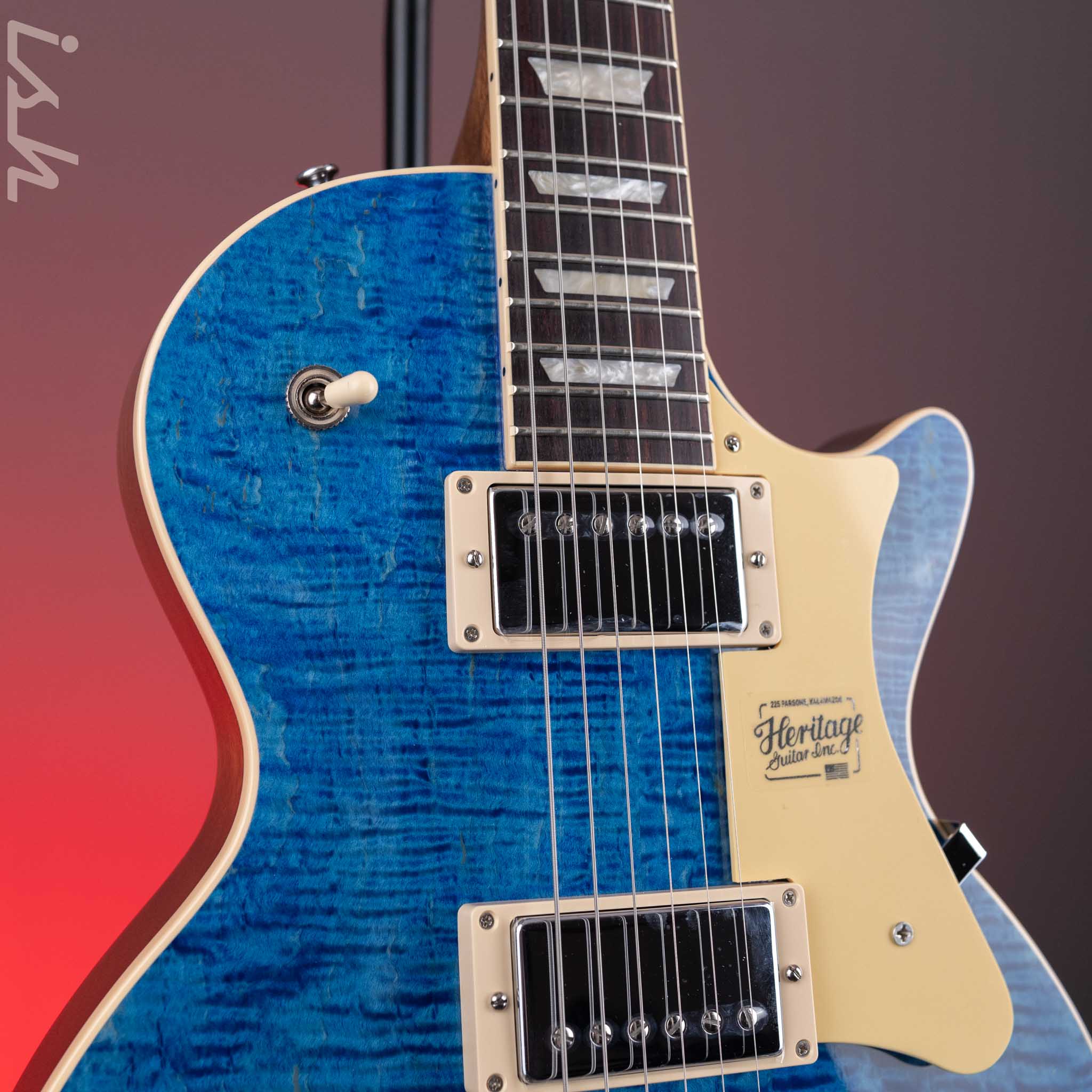 Heritage H-150 Standard LTD Skyline Blue *Ish Guitars Exclusive* - Image 3
