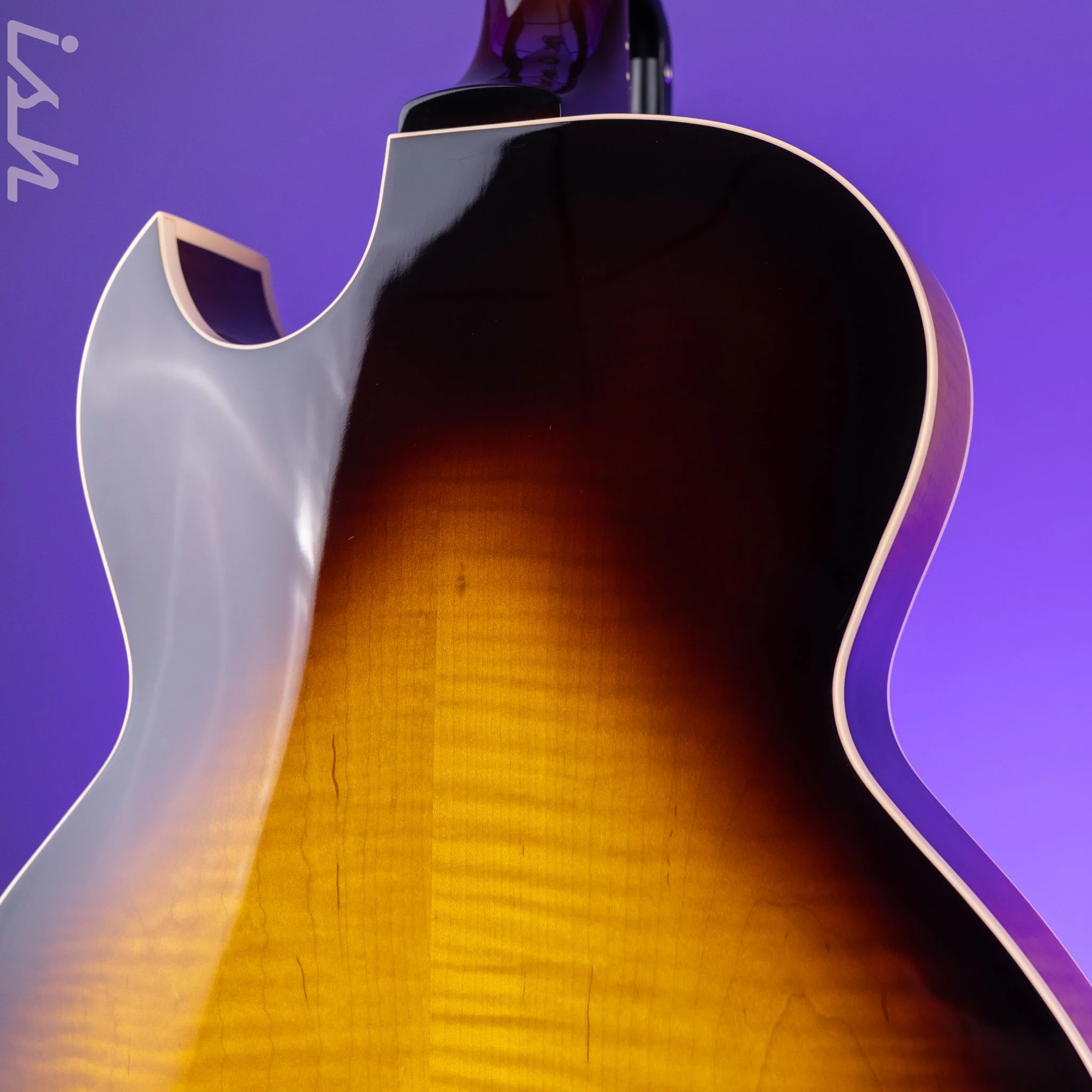 Heritage H-575 Hollowbody Guitar Original Sunburst Demo - Image 10