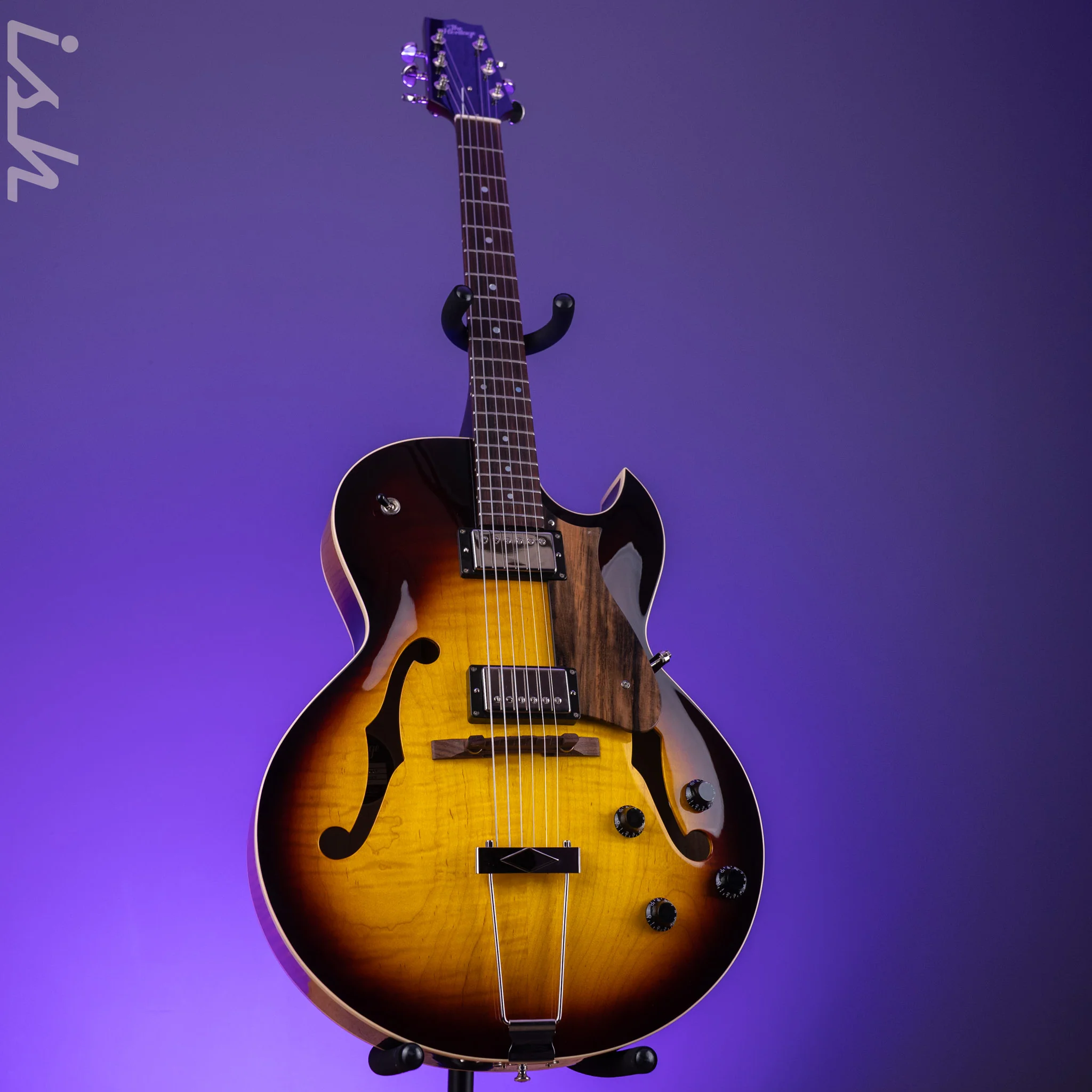 Heritage H-575 Hollowbody Guitar Original Sunburst Demo - Image 2