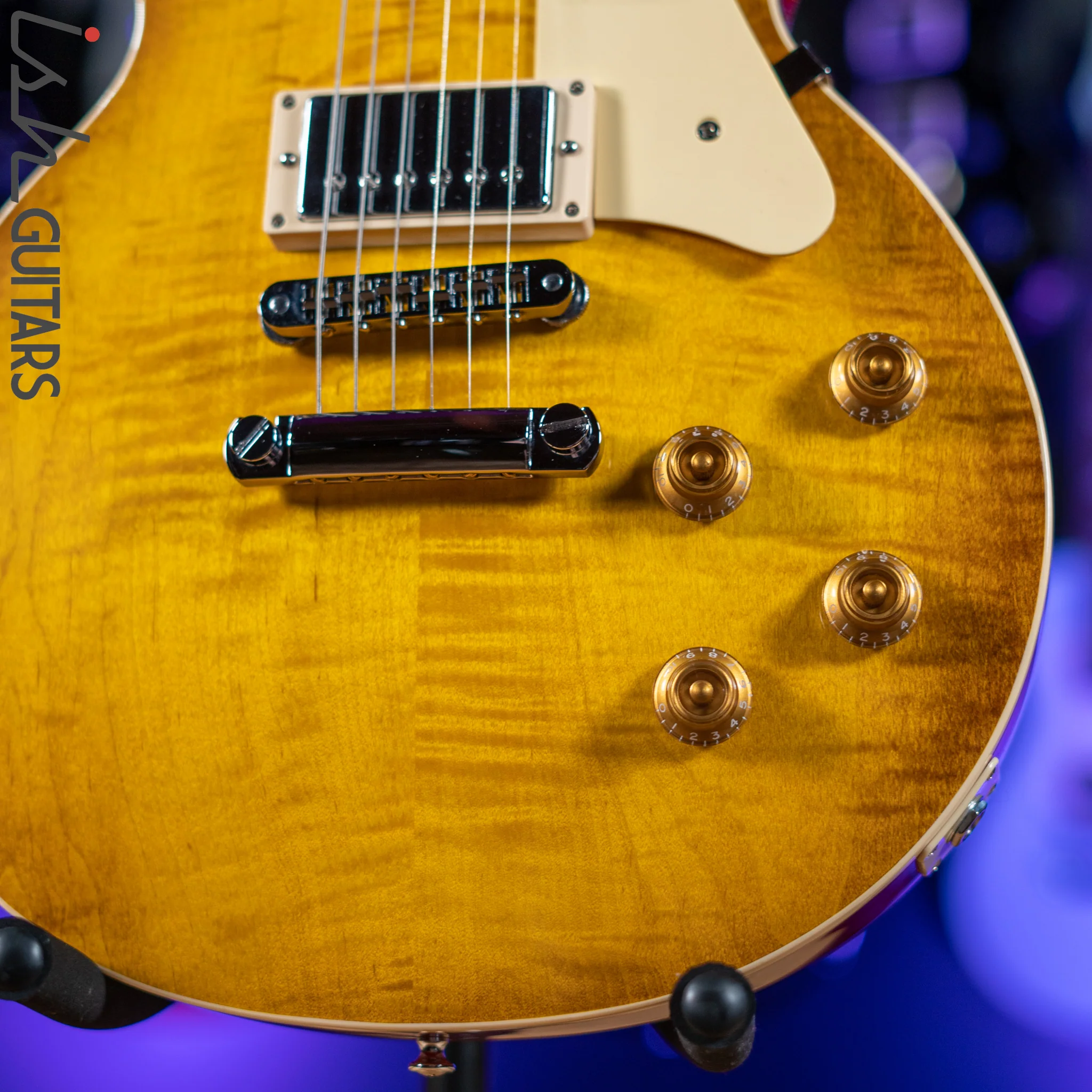 Heritage Standard H-150 Electric Guitar Dirty Lemon Burst Demo - Image 4