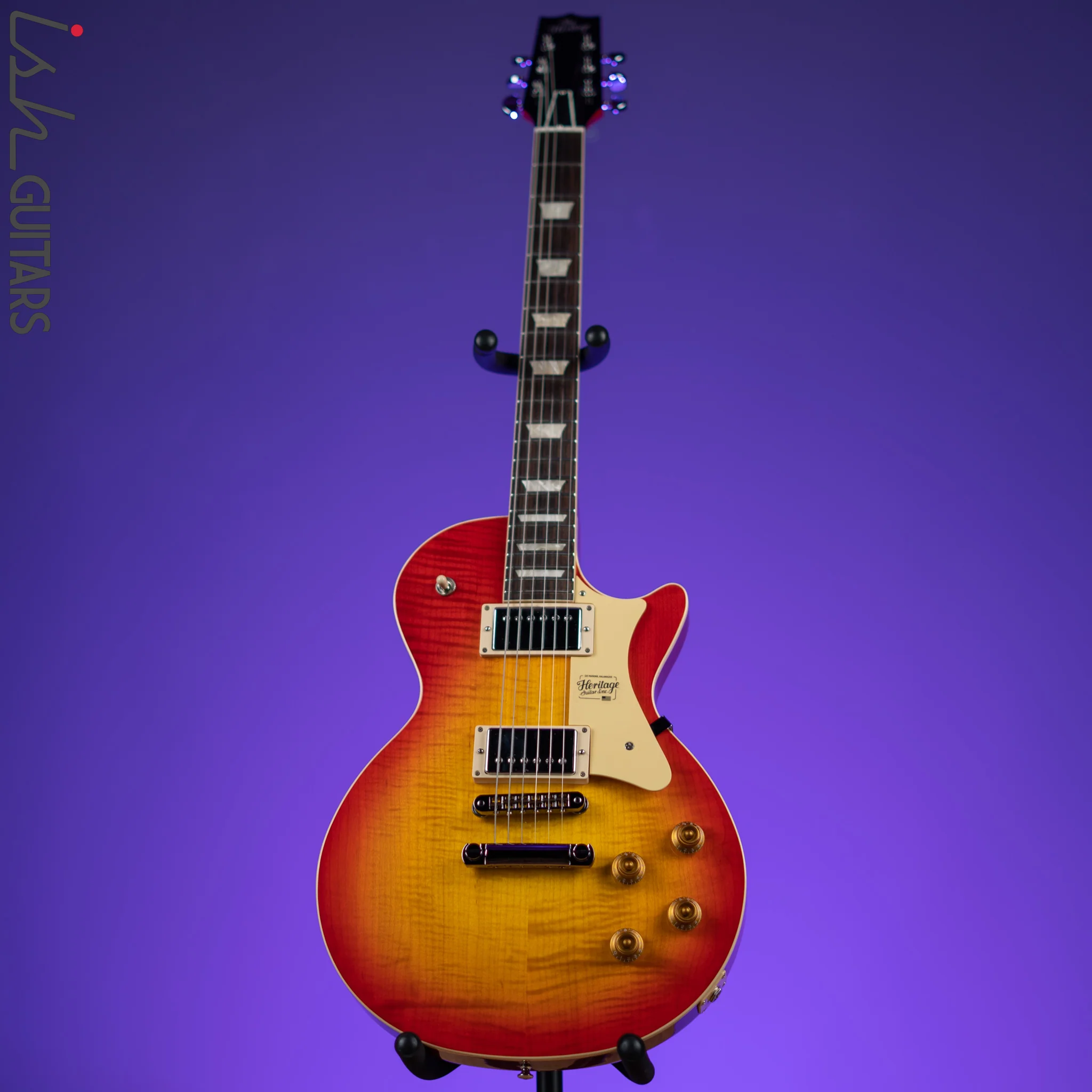 Heritage Standard H-150 Electric Guitar Vintage Cherry Sunburst - Image 2