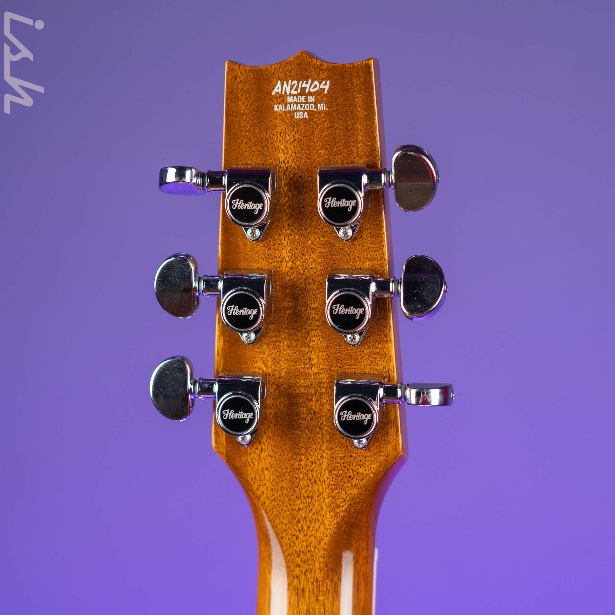 Heritage Standard H-535 Semi-Hollow Electric Guitar Antique Natural - Image 10