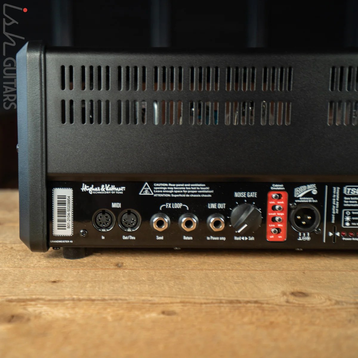 Hughes and Kettner GrandMeister Deluxe 40 40W Guitar Amplifier Head B-Stock - Image 3