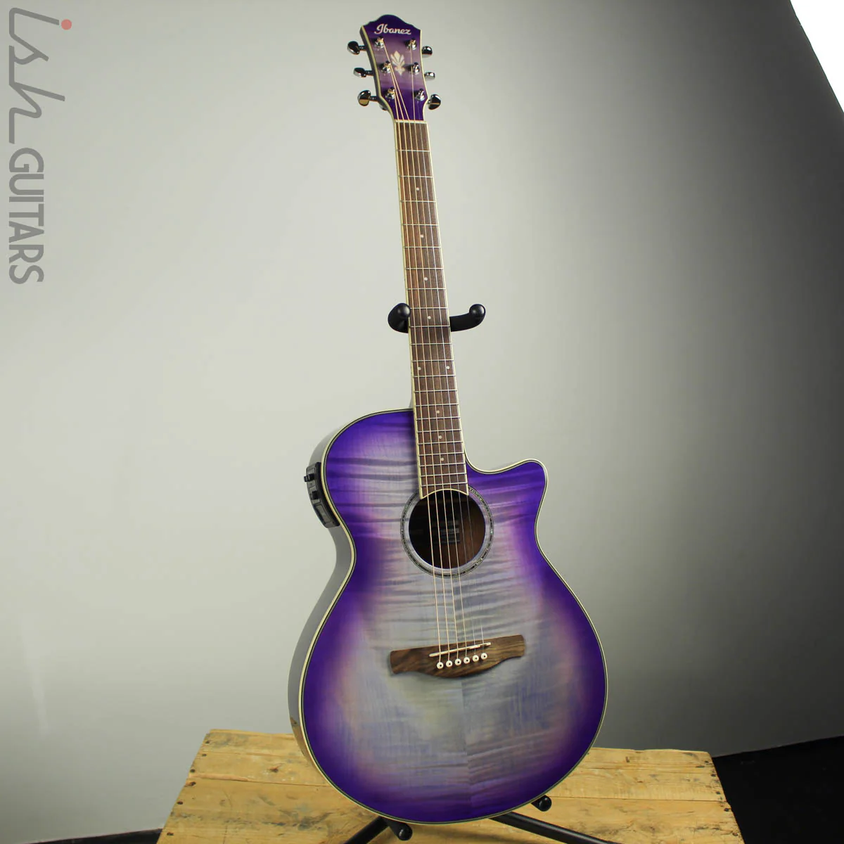 Ibanez AEG18II Purple Iris Burst - Image 2