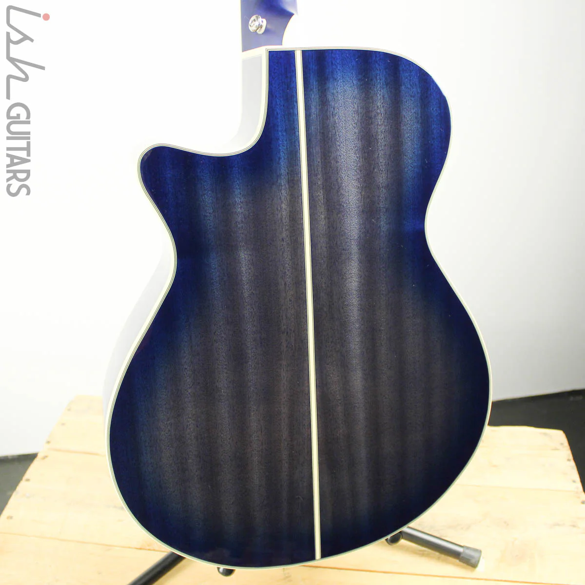 Ibanez AEG19II Acoustic Electric Ocean Blue Burst - Blemished - Image 7