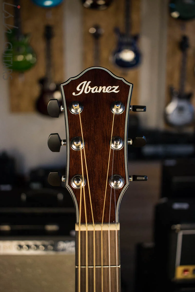 Ibanez AEWC300 Natural High Gloss Acoustic Electric Guitar - Image 5