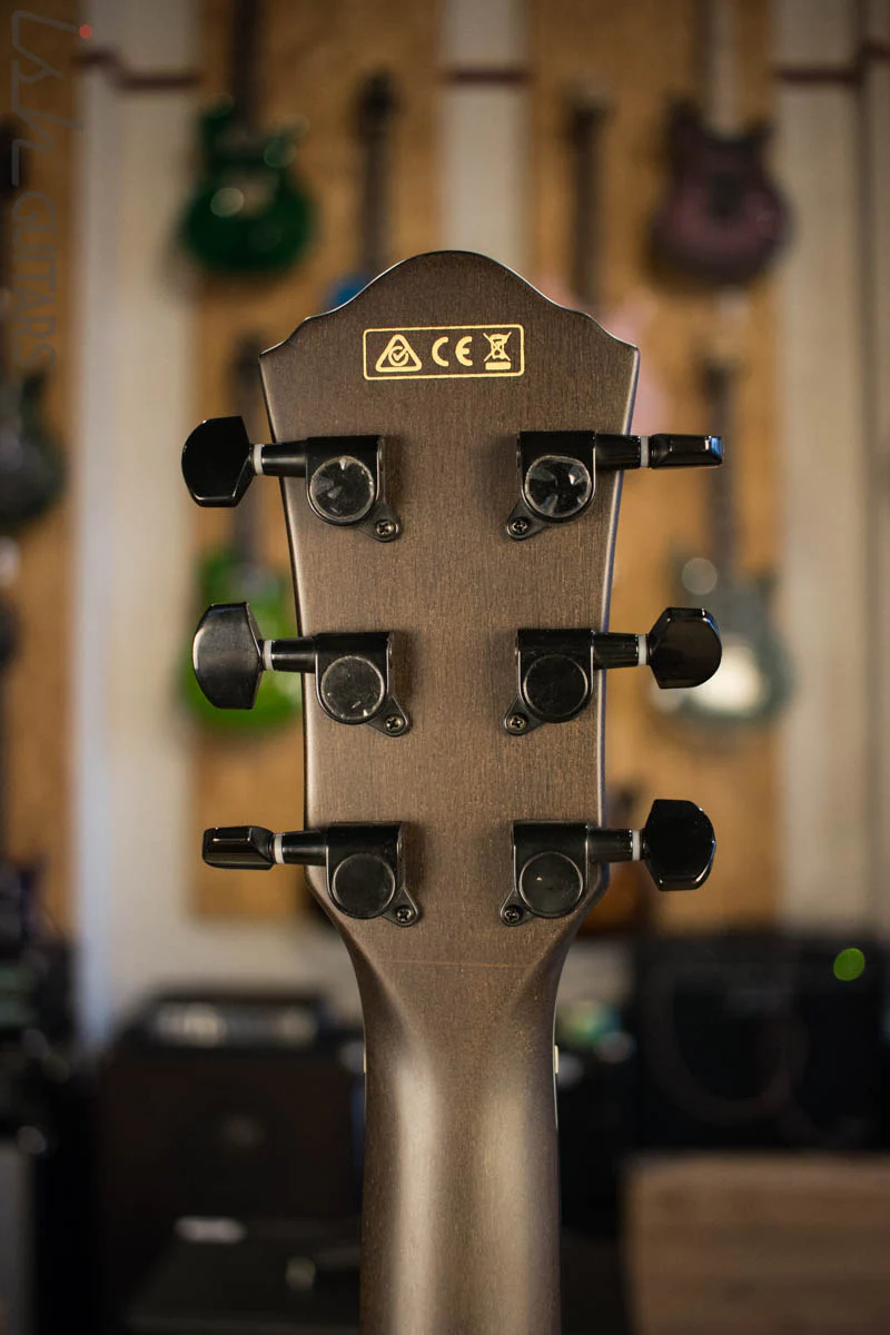 Ibanez AEWC32FM Thinline Acoustic-Electric Glacier Red Low Gloss - Image 6