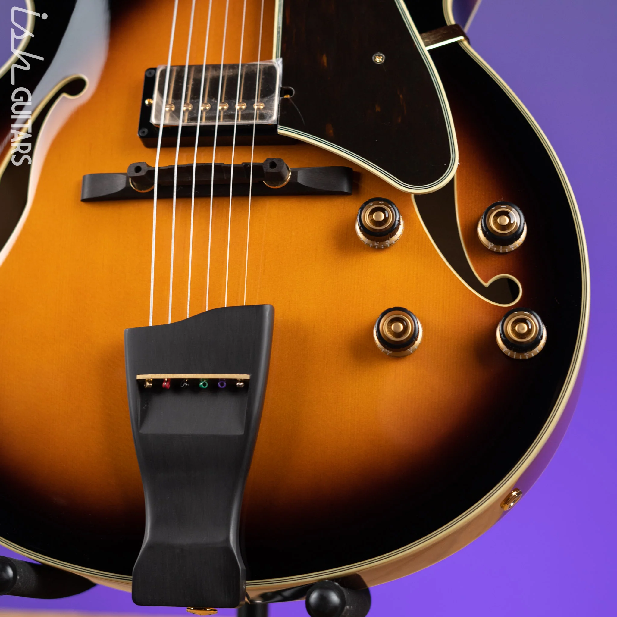 Ibanez AF2000 ArtStar Prestige Hollowbody Brown Sunburst - Image 4