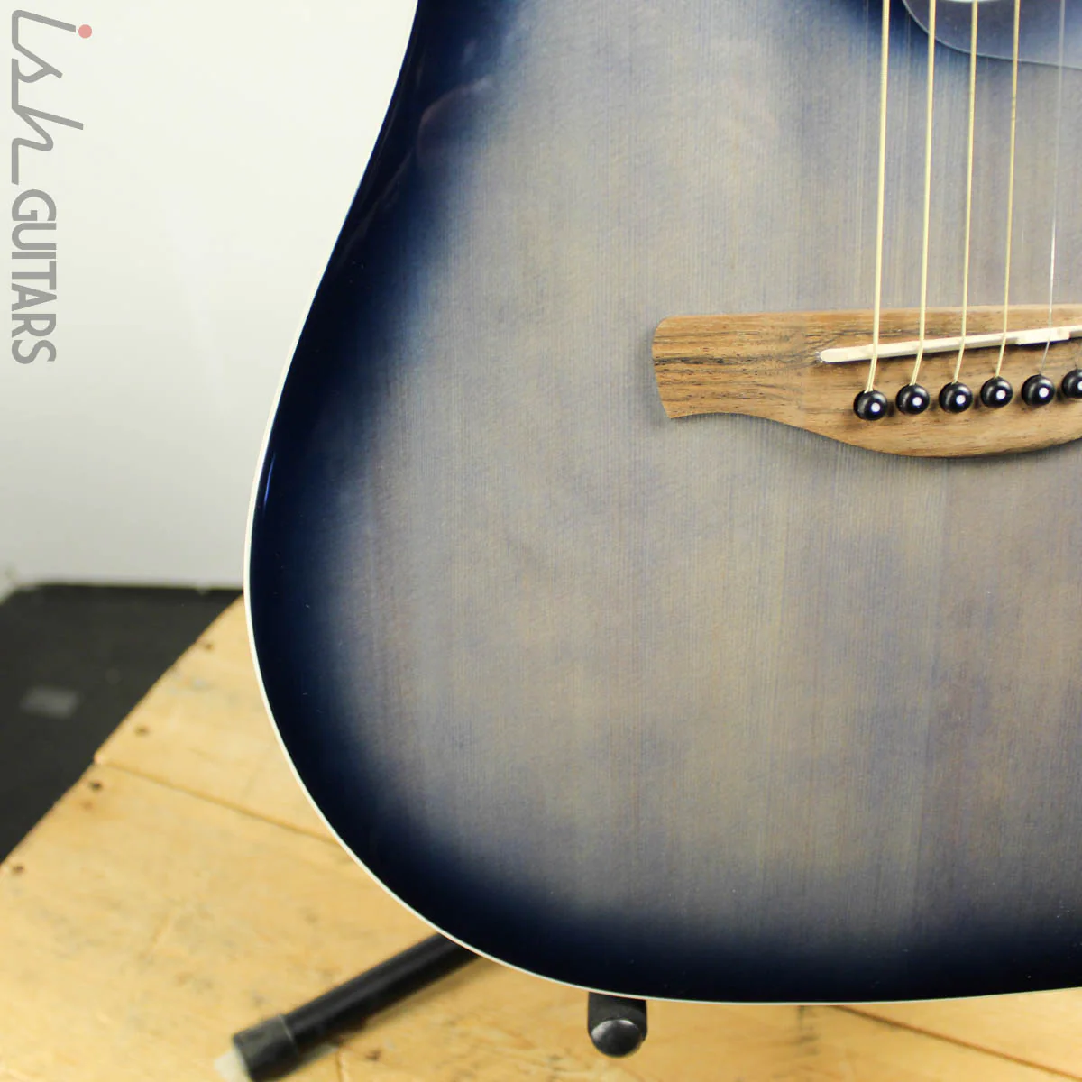 Ibanez ALT30 Indigo Blue Burst Acoustic Guitar - Image 4