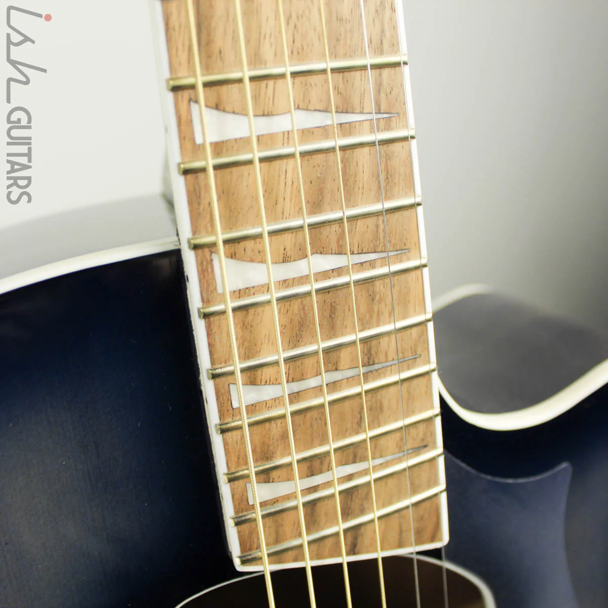 Ibanez ALT30 Indigo Blue Burst Acoustic Guitar - Image 6