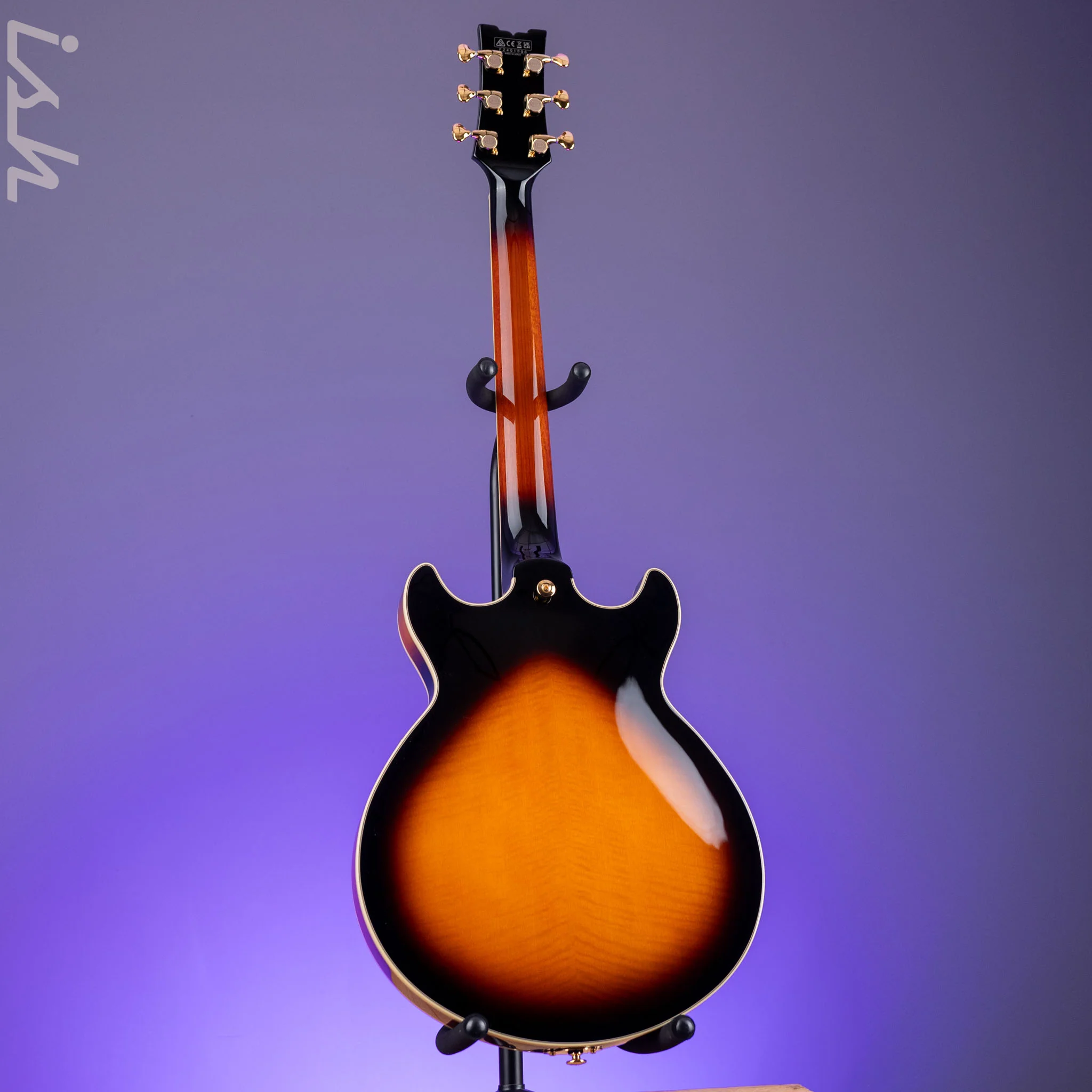 Ibanez AM2000H Hollowbody Electric Guitar Brown Sunburst - Image 6