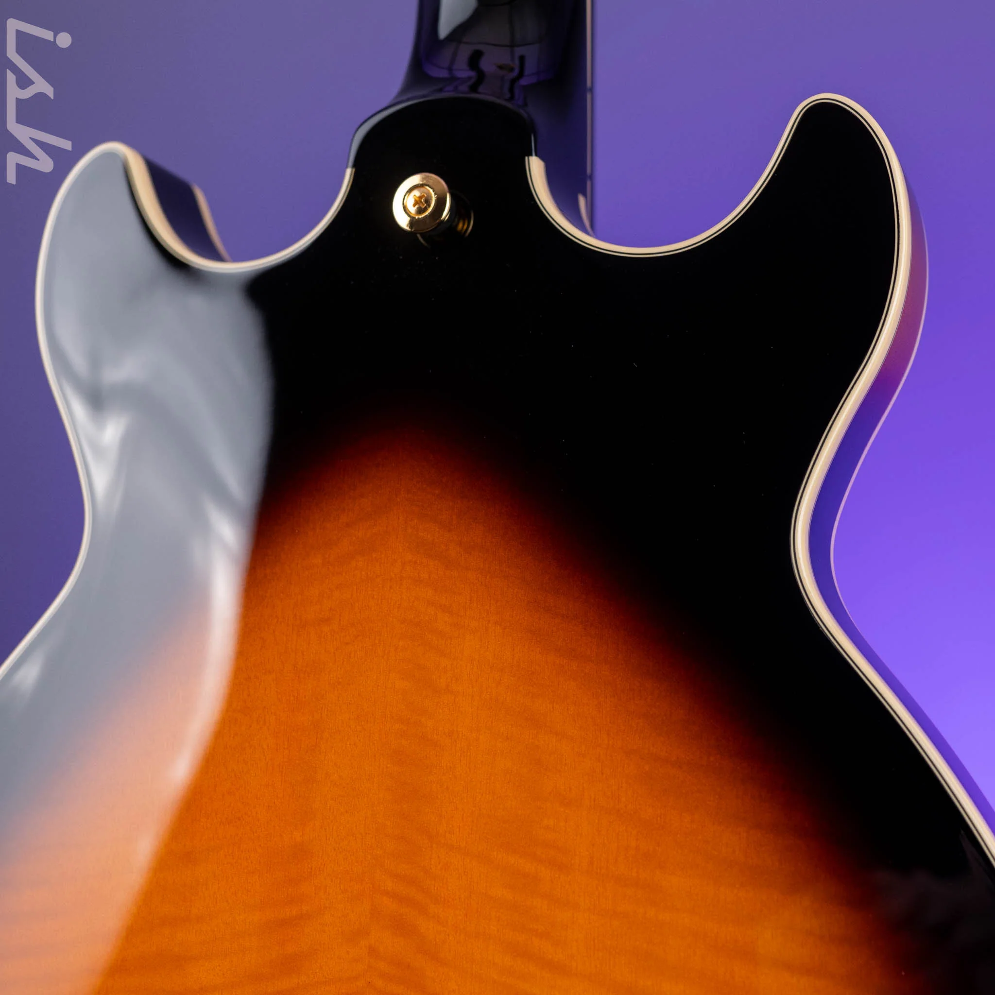 Ibanez AM2000H Hollowbody Electric Guitar Brown Sunburst - Image 8