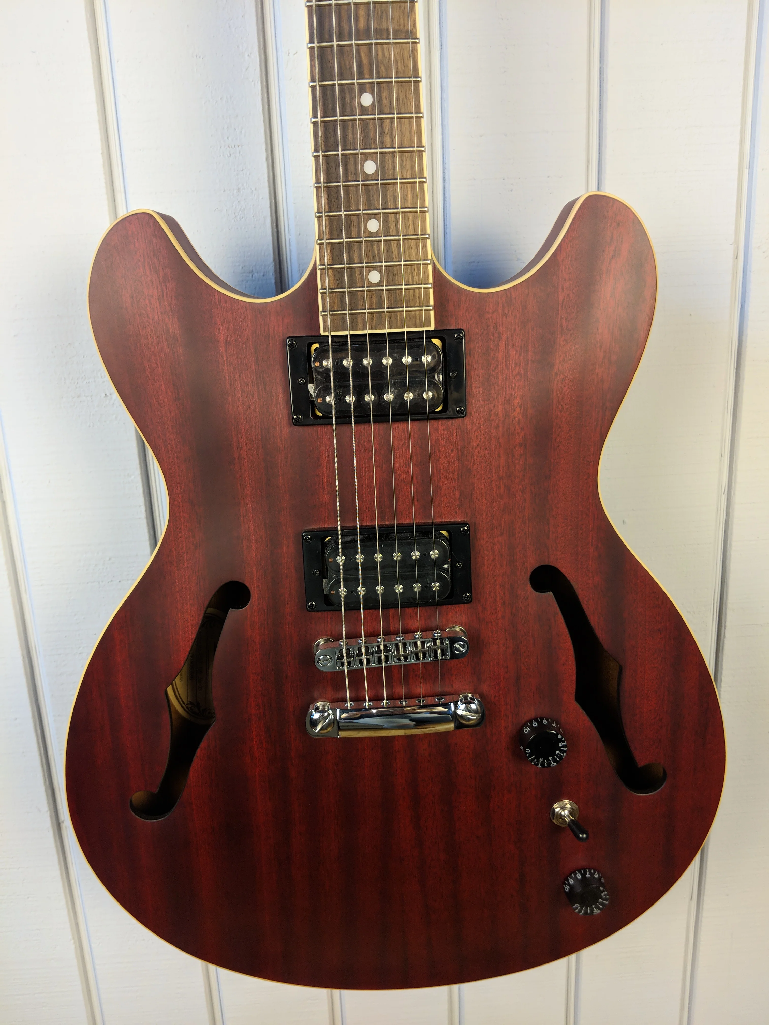 Ibanez Artcore AS53 Semi-Hollow Electric Guitar Red Flat B-Stock