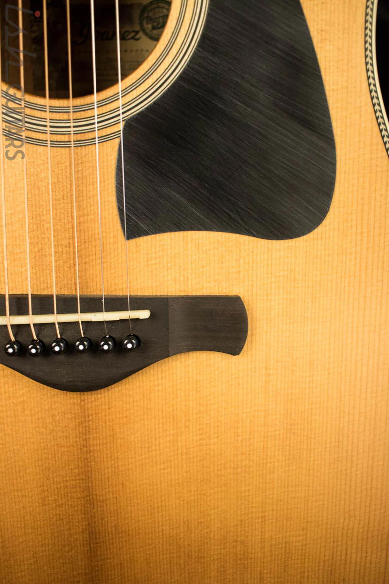 Ibanez Artwood AVD11 Thermo Aged Acoustic Guitar Antique Natural Semi-Gloss - Image 4