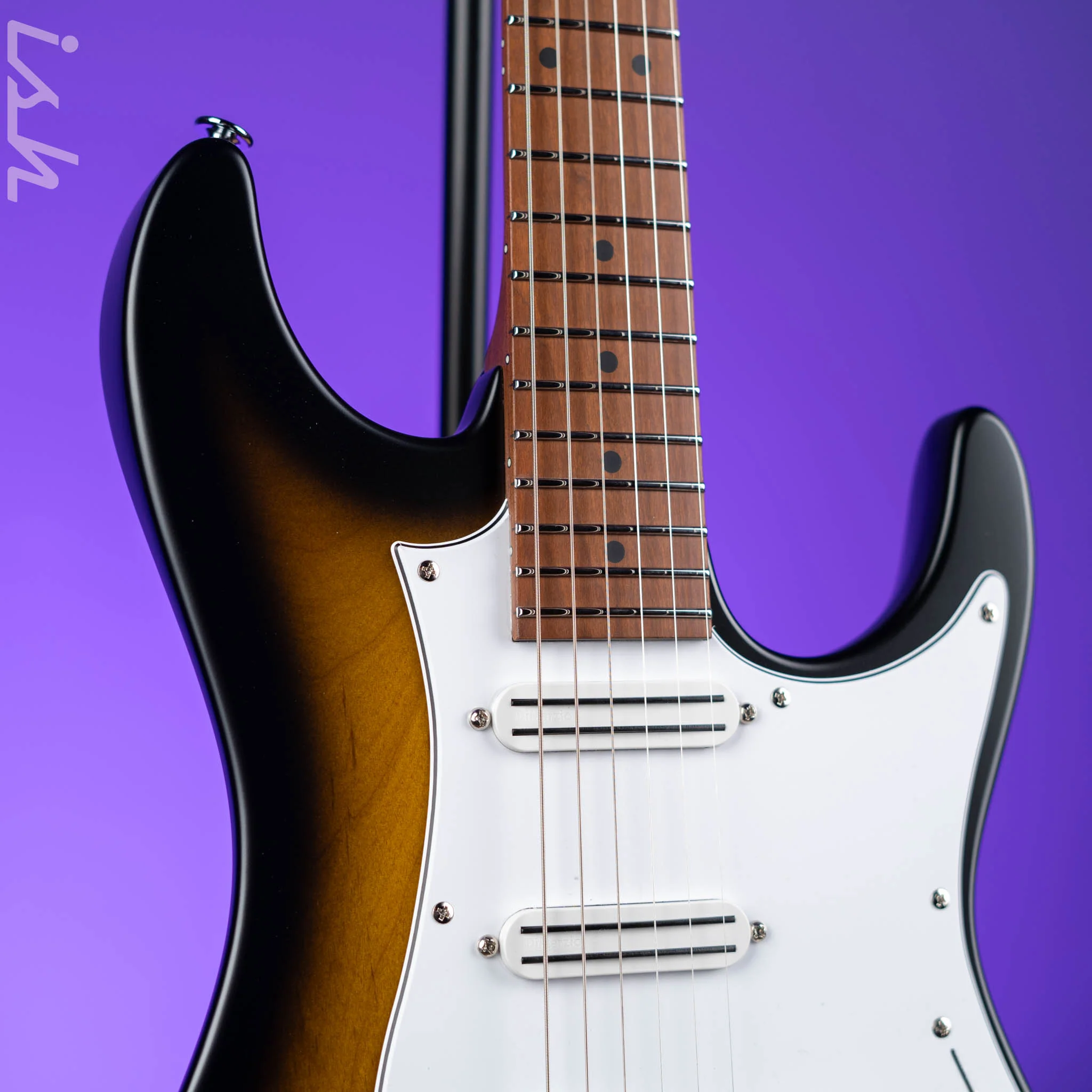 Ibanez ATZ100 Andy Timmons Signature Electric Guitar Sunburst Flat - Image 3