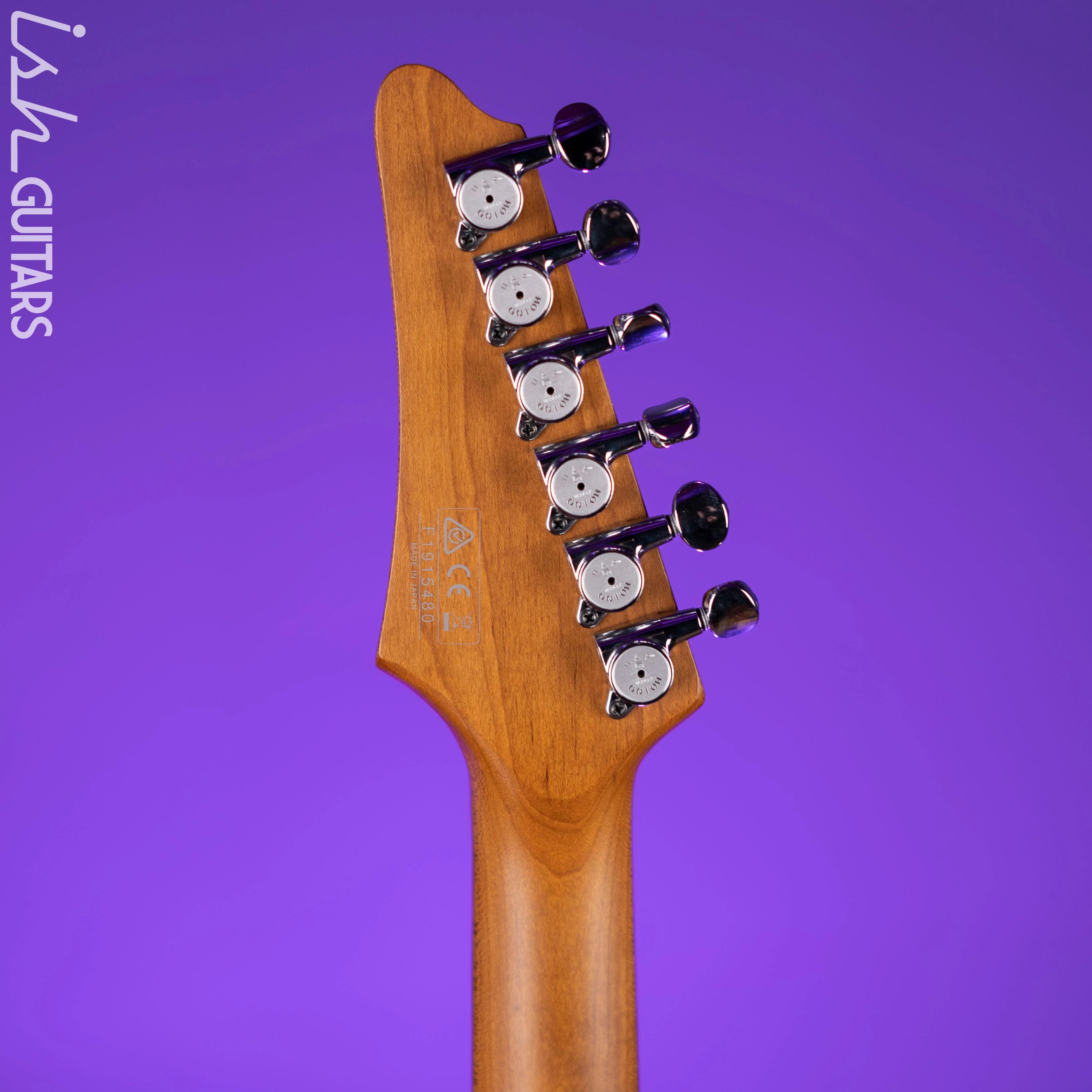 Ibanez ATZ100 Andy Timmons Signature Sunburst Flat - Image 11