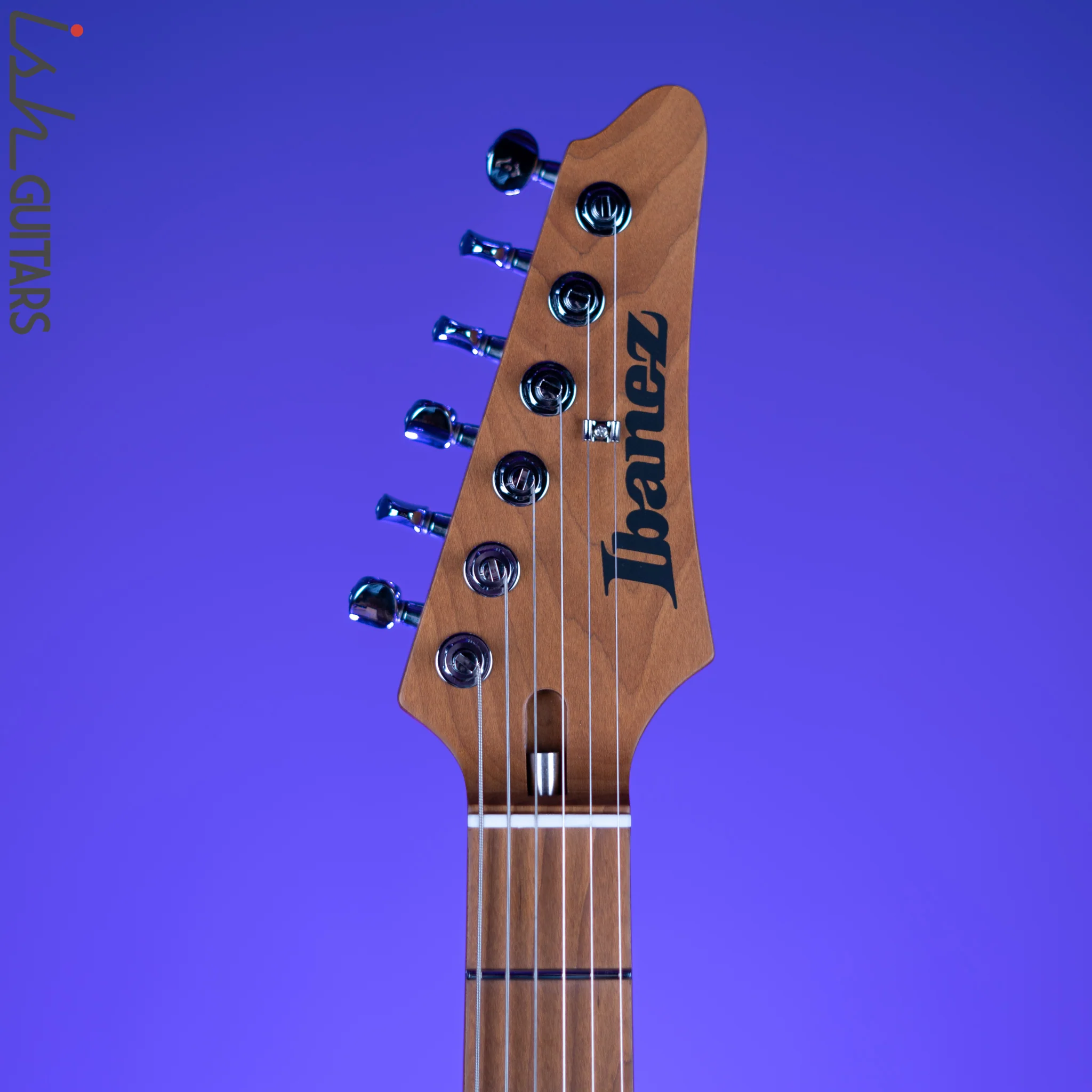 Ibanez ATZ100 Andy Timmons Signature Sunburst Flat Demo - Image 5
