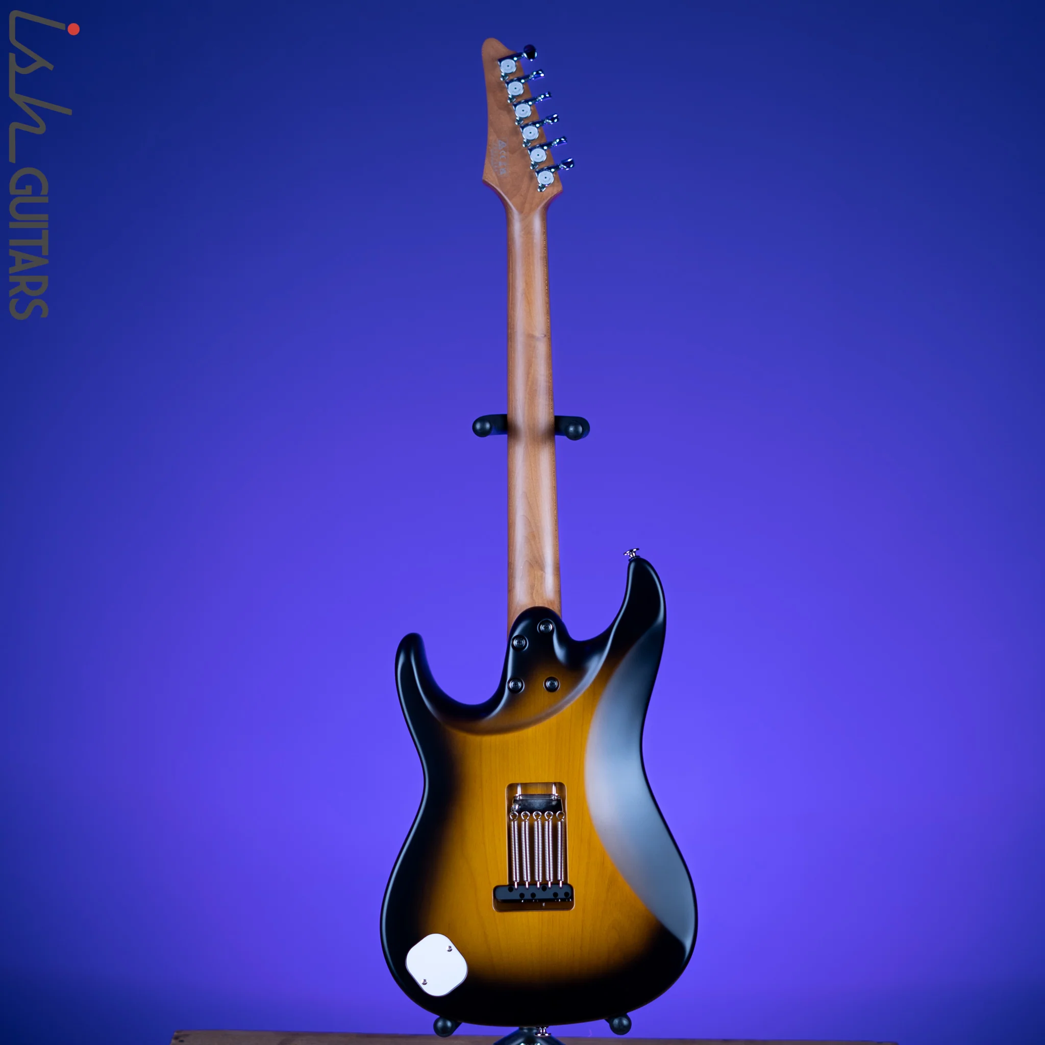 Ibanez ATZ100 Andy Timmons Signature Sunburst Flat Demo - Image 6