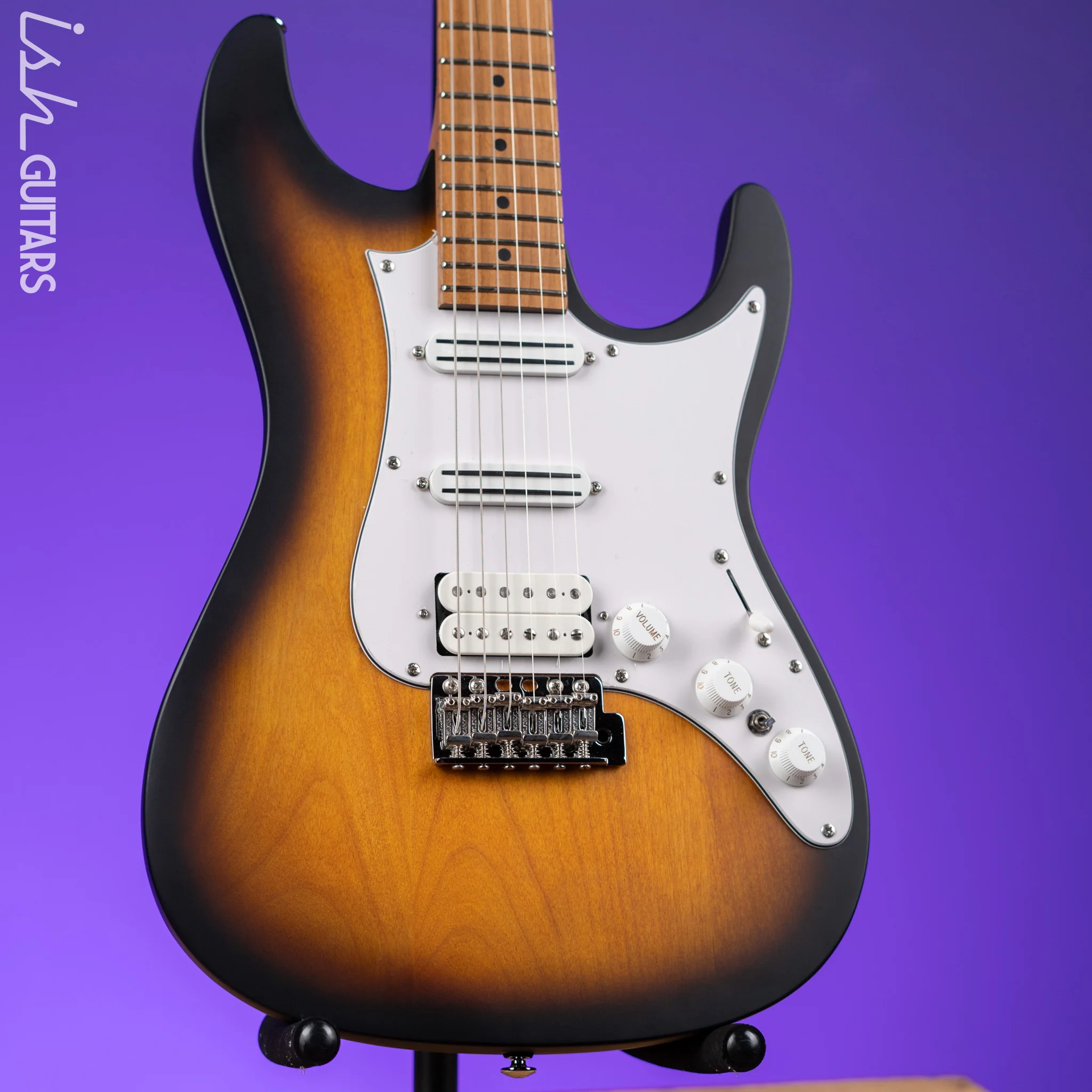 Ibanez ATZ10P Andy Timmons Signature Premium Electric Guitar Sunburst Matte Demo