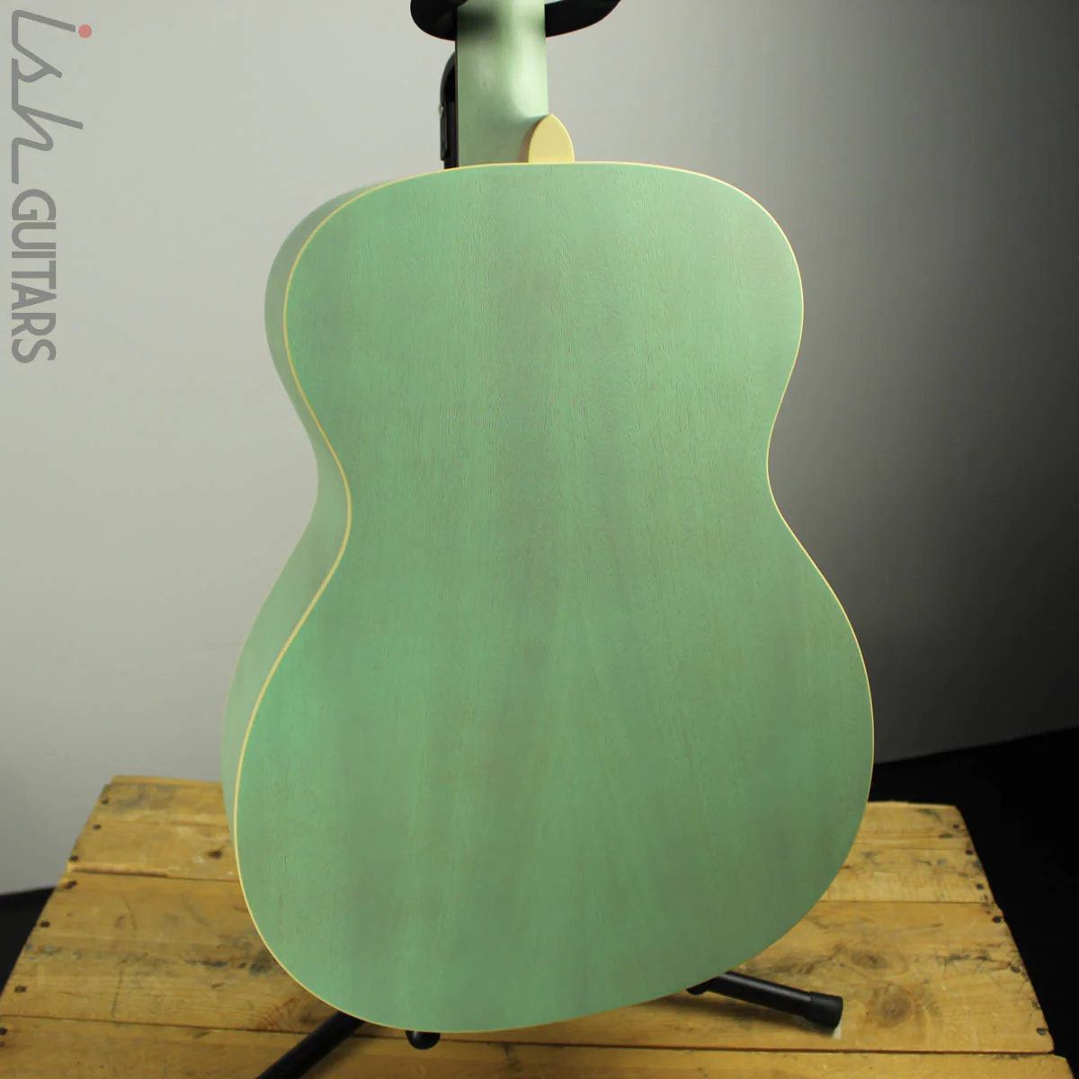 Ibanez AVC11MH Artwood Vintage Thermo Aged Antique Surf Green - Image 8