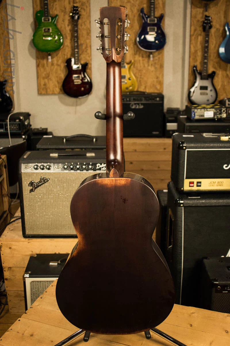 Ibanez AVN11 Artwood Vintage Thermo Aged Acoustic Guitar Antique Brown Sunburst - Image 8