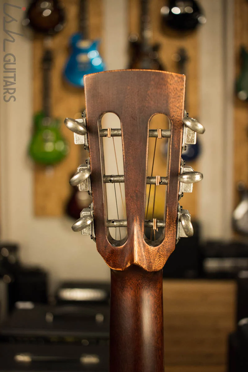 Ibanez AVN11 Artwood Vintage Thermo Aged Acoustic Guitar Antique Brown Sunburst - Image 9