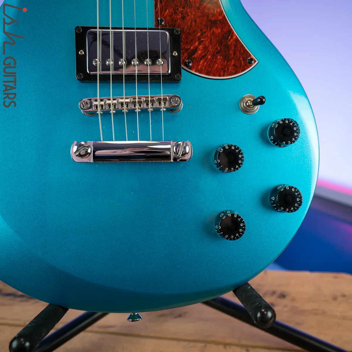 Ibanez AX120 Electric Guitar Metallic Light Blue - Image 4