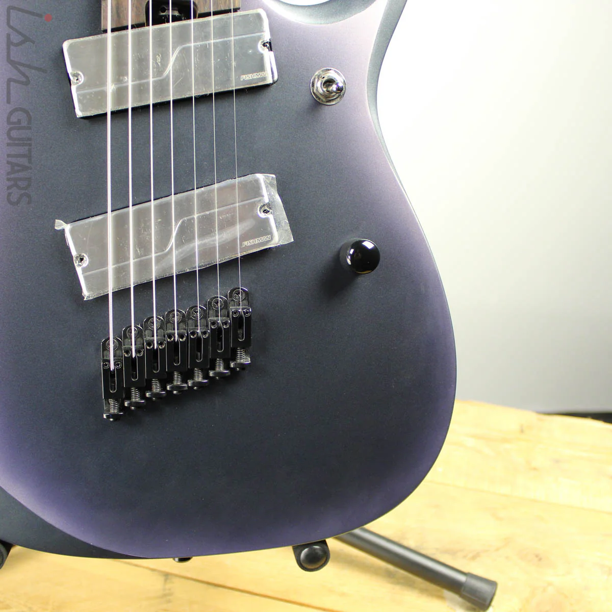 Ibanez Axion Label RGD71ALMS Black Aurora Burst Matte - Image 3