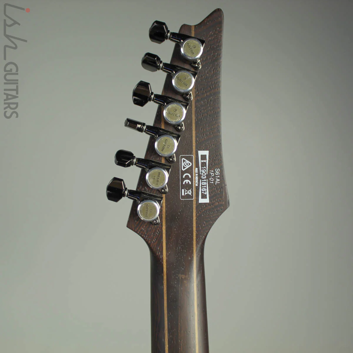 Ibanez Axion Label S61AL Black Mirage Gradation Low Gloss - Image 11