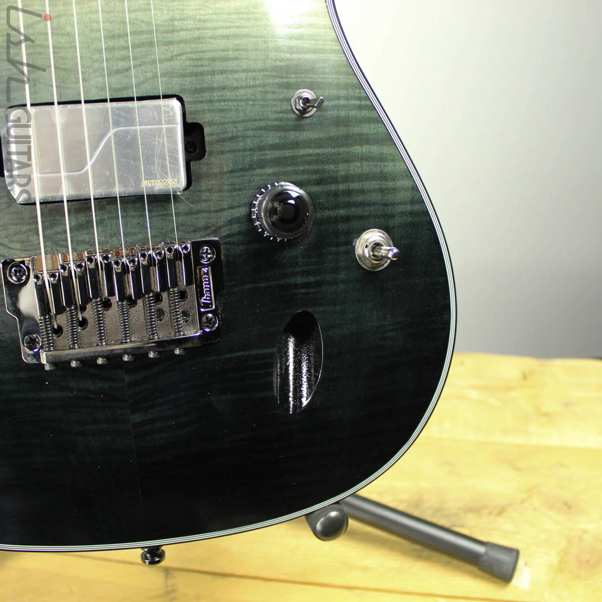 Ibanez Axion Label S61AL Black Mirage Gradation Low Gloss - Image 3