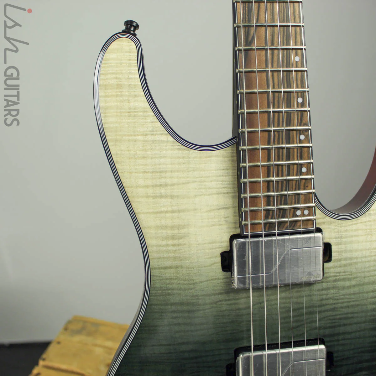 Ibanez Axion Label S61AL Black Mirage Gradation Low Gloss - Image 4