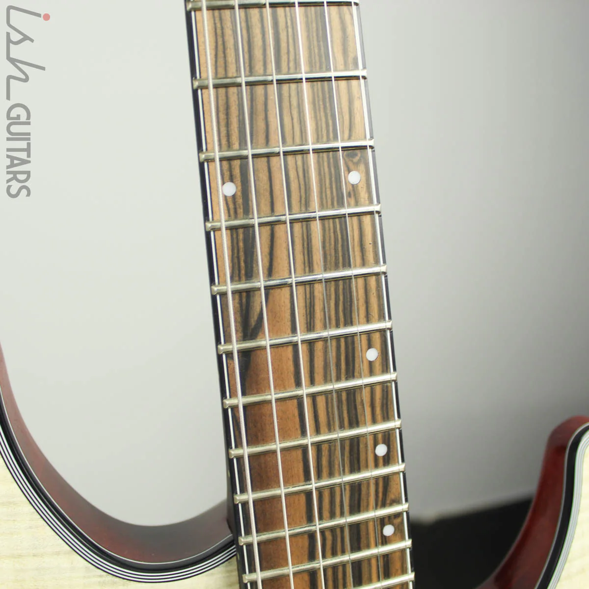 Ibanez Axion Label S61AL Black Mirage Gradation Low Gloss - Image 6