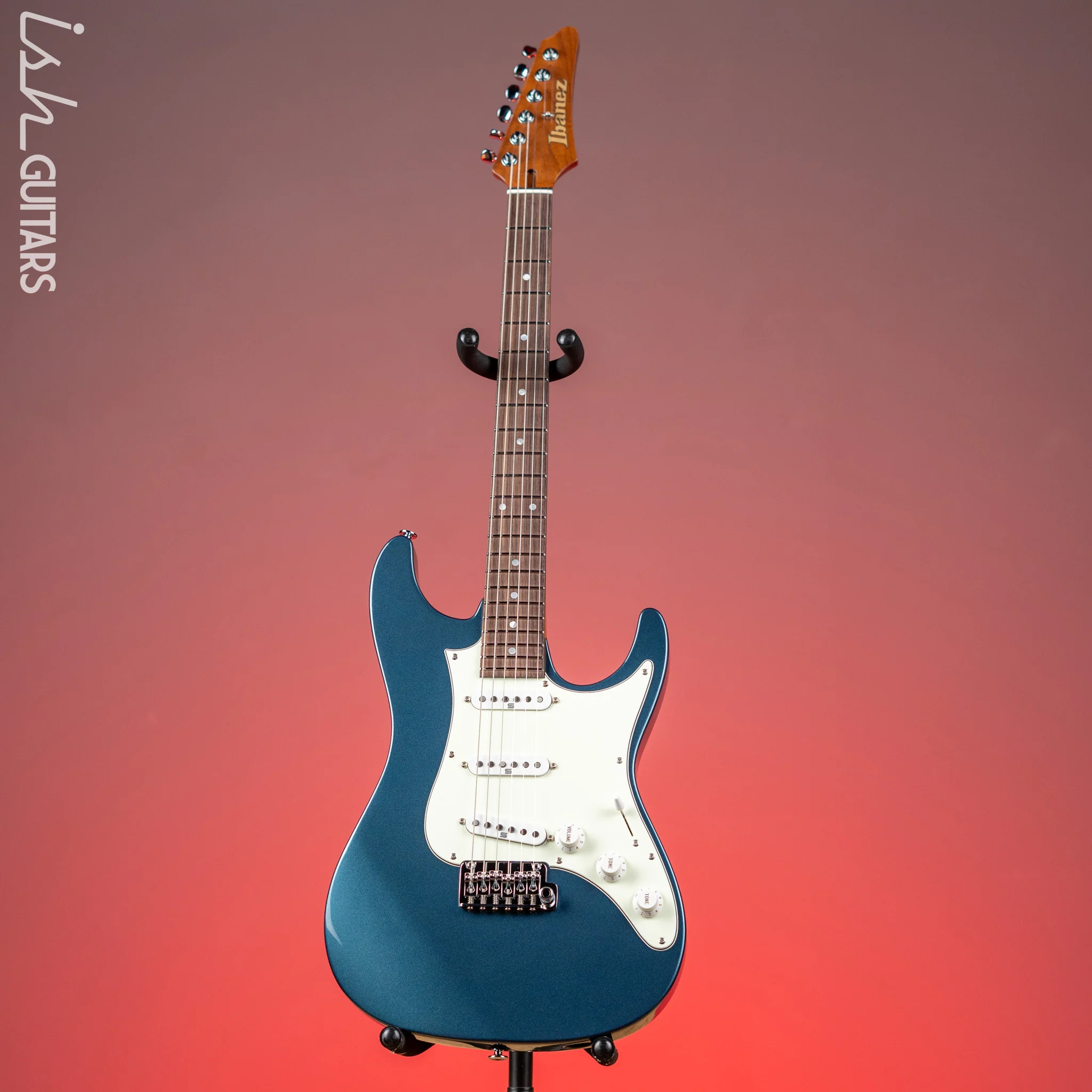 Ibanez AZ22032N Prestige Electric Guitar Antique Turquoise Demo - Image 2