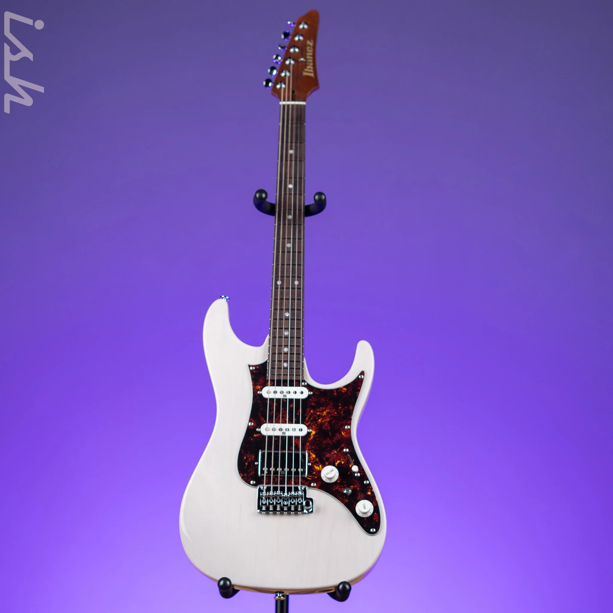 Ibanez AZ2204N Prestige Electric Guitar Antique White Blonde - Image 2