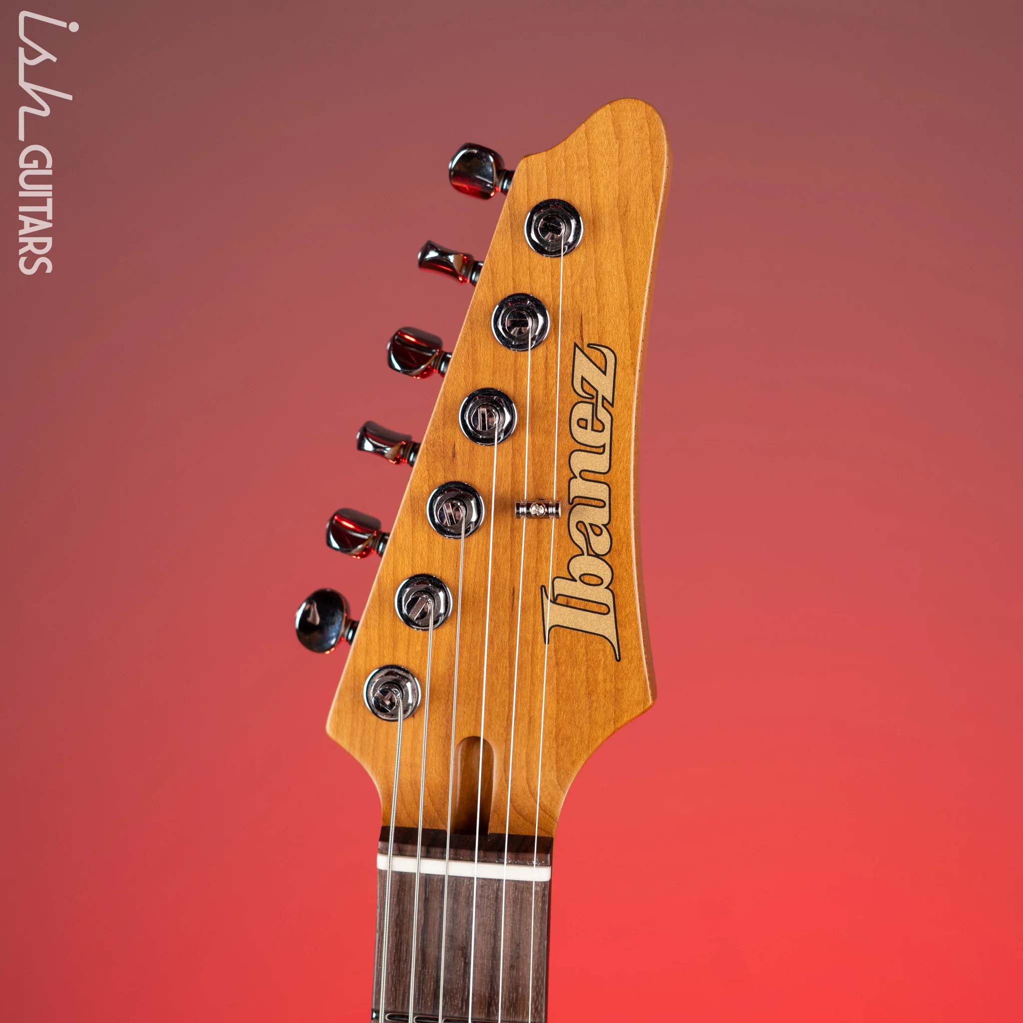 Ibanez AZ2204N Prestige Electric Guitar Antique White Blonde - Image 5