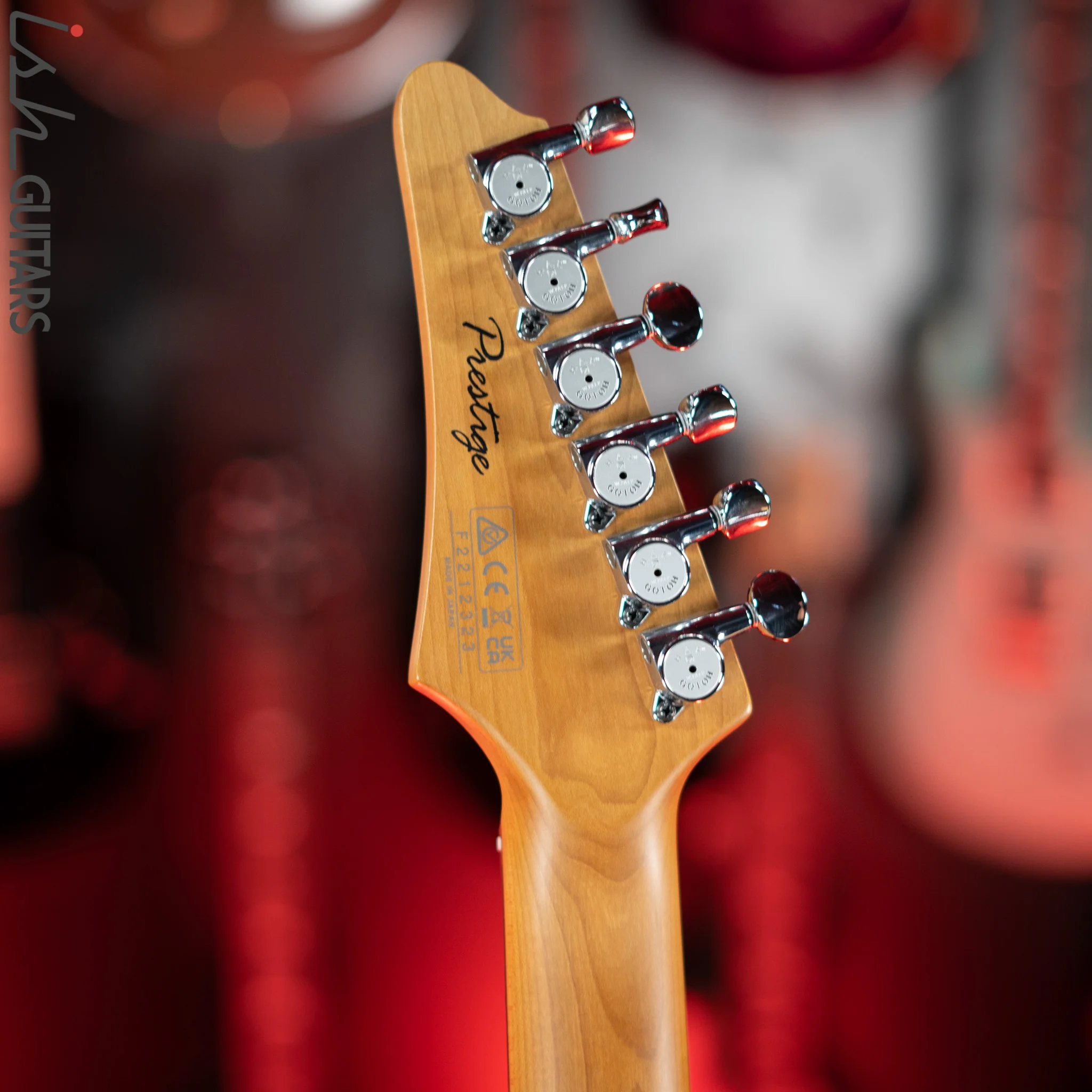 Ibanez AZ2204N Prestige Electric Guitar Prussian Blue Metallic Demo - Image 10