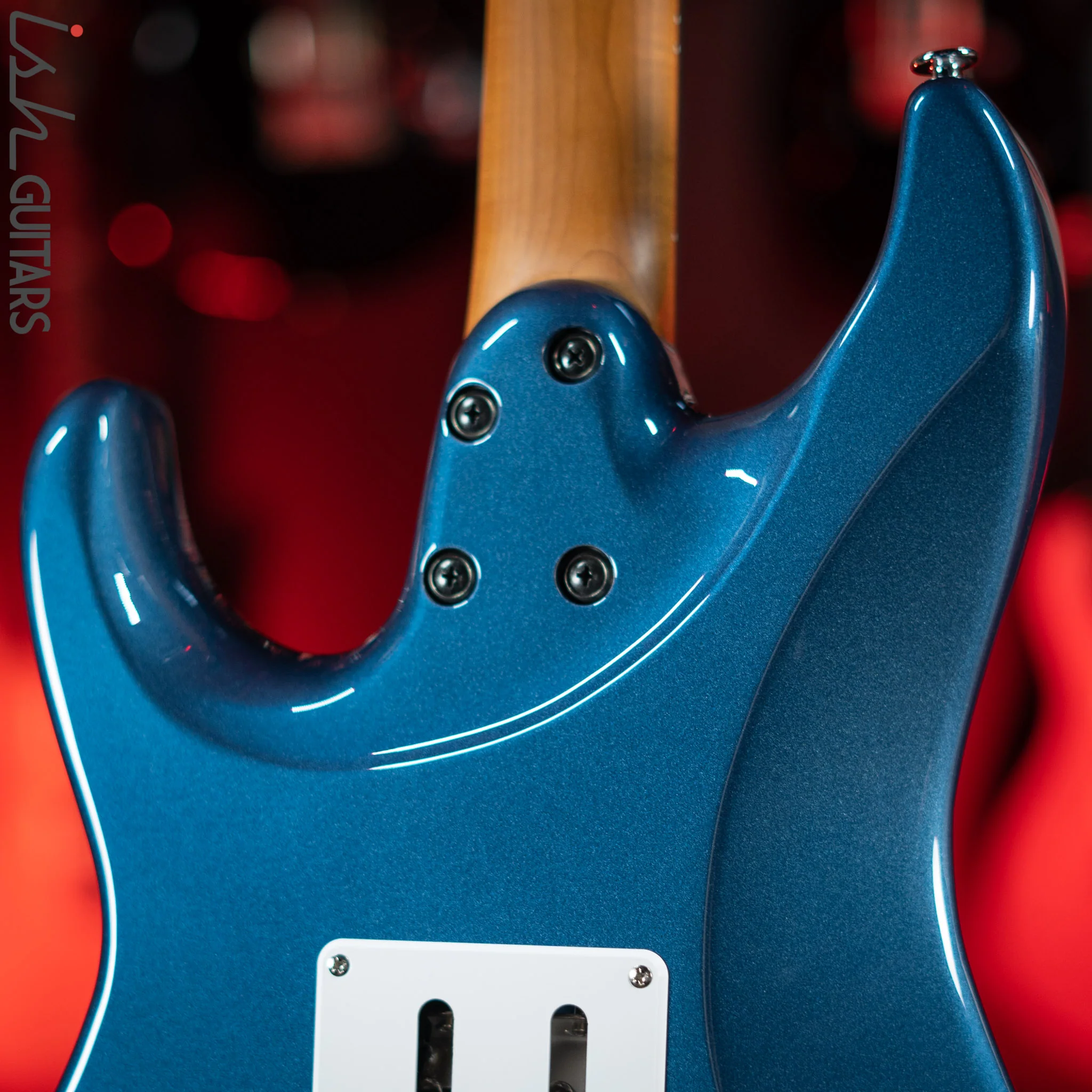 Ibanez AZ2204N Prestige Electric Guitar Prussian Blue Metallic Demo - Image 8