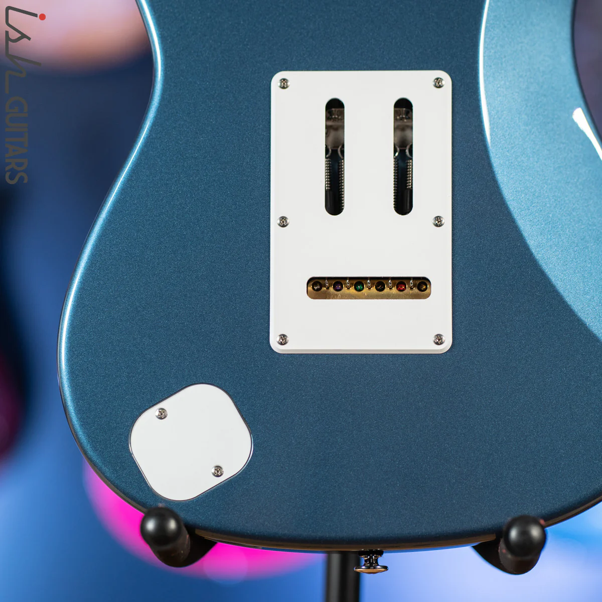 Ibanez AZ2204N Prestige Electric Guitar Prussian Blue Metallic Demo - Image 10
