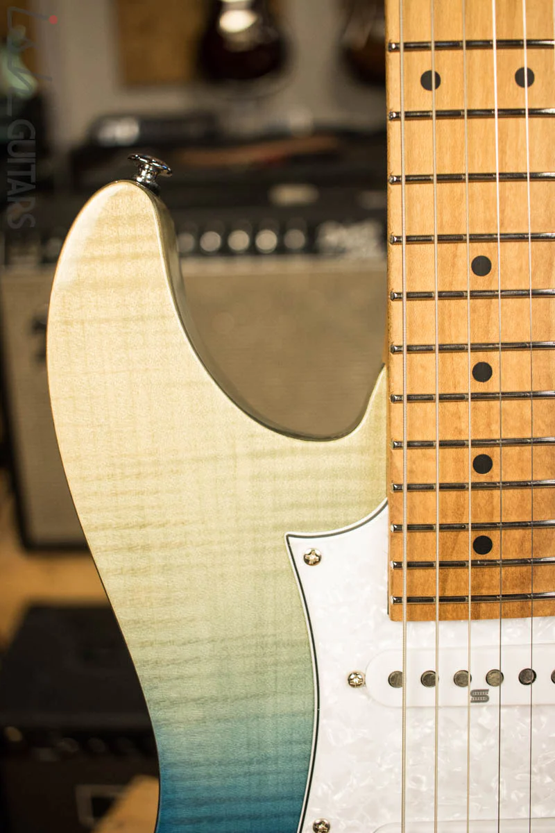 Ibanez AZ224F-BIG Premium Blue Iceberg Gradation Electric Guitar Store Demo - Image 4