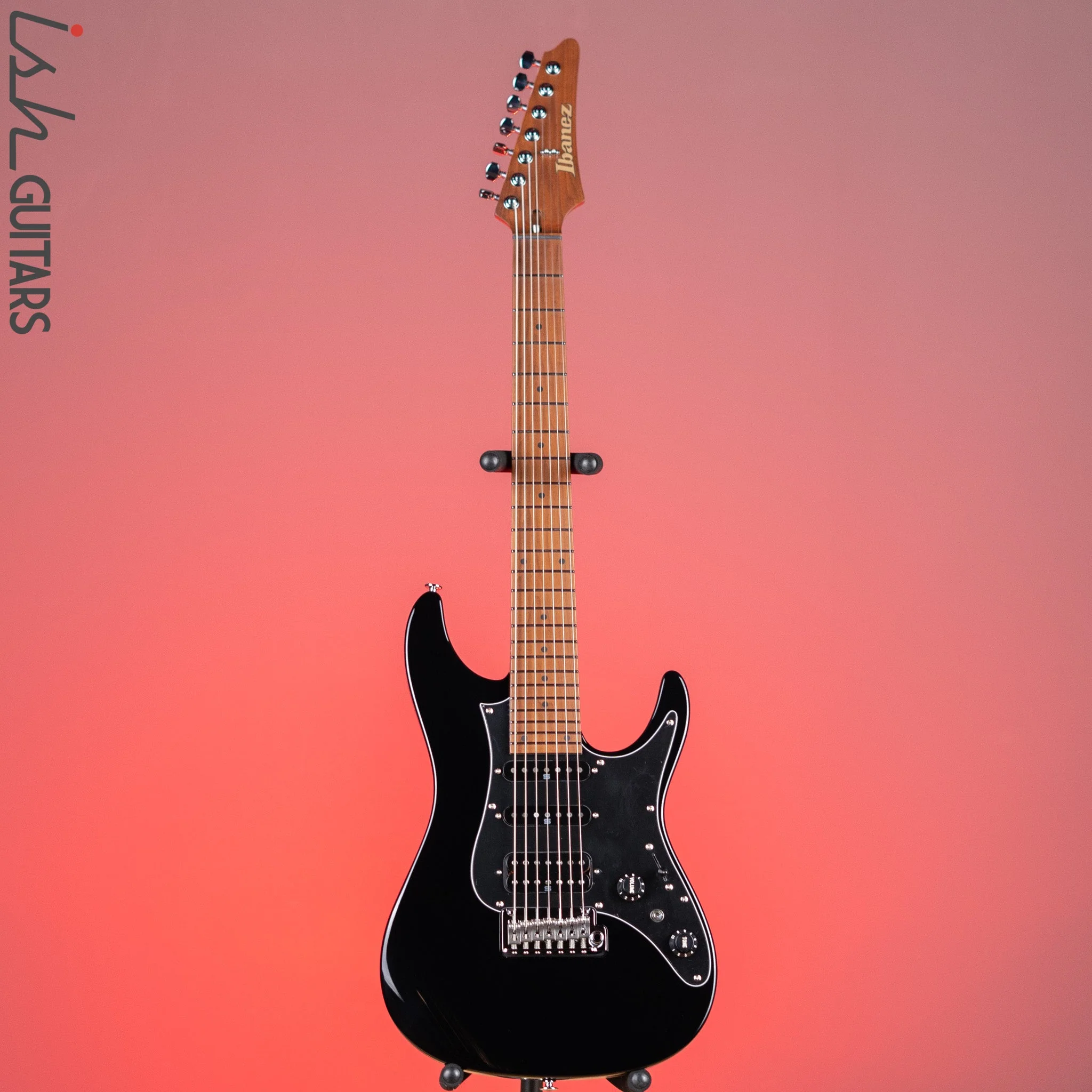 Ibanez AZ24047 Prestige 7-String Electric Guitar Black - Image 2