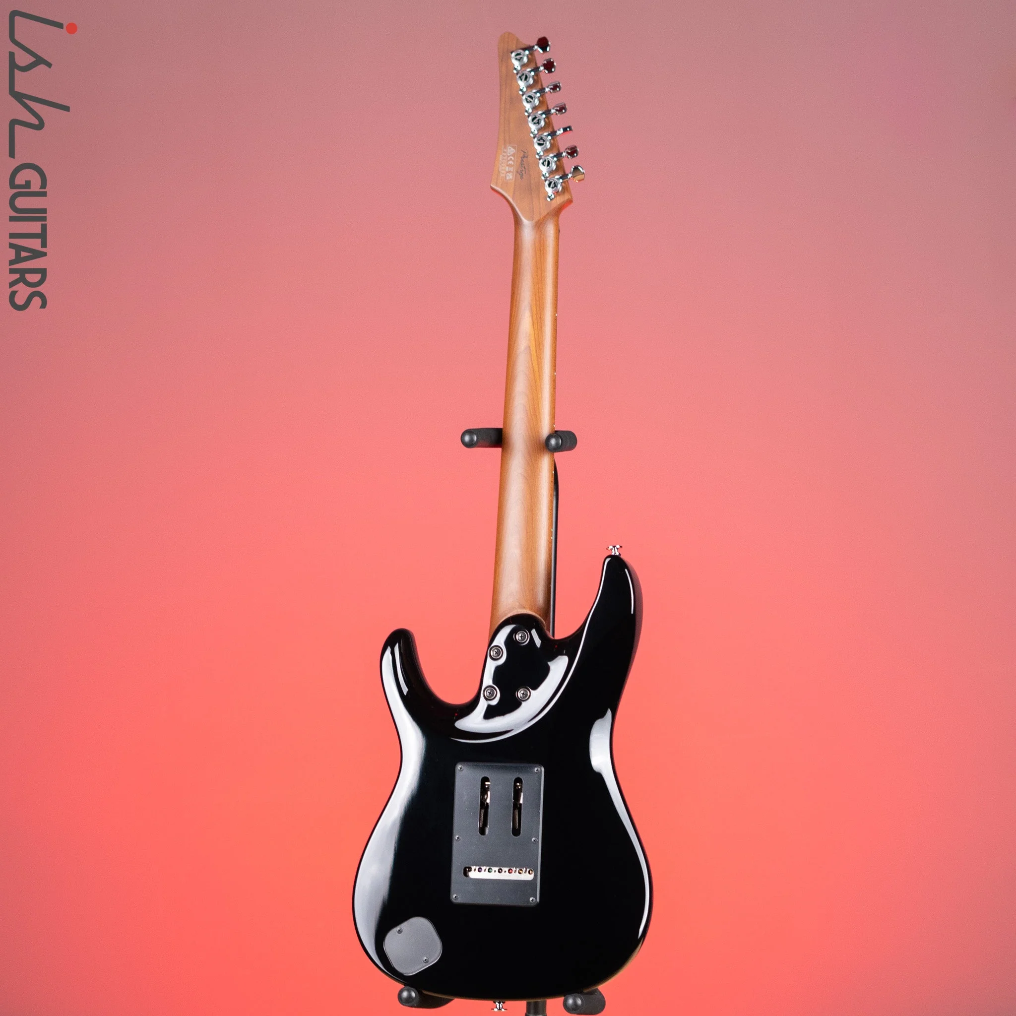 Ibanez AZ24047 Prestige 7-String Electric Guitar Black - Image 6