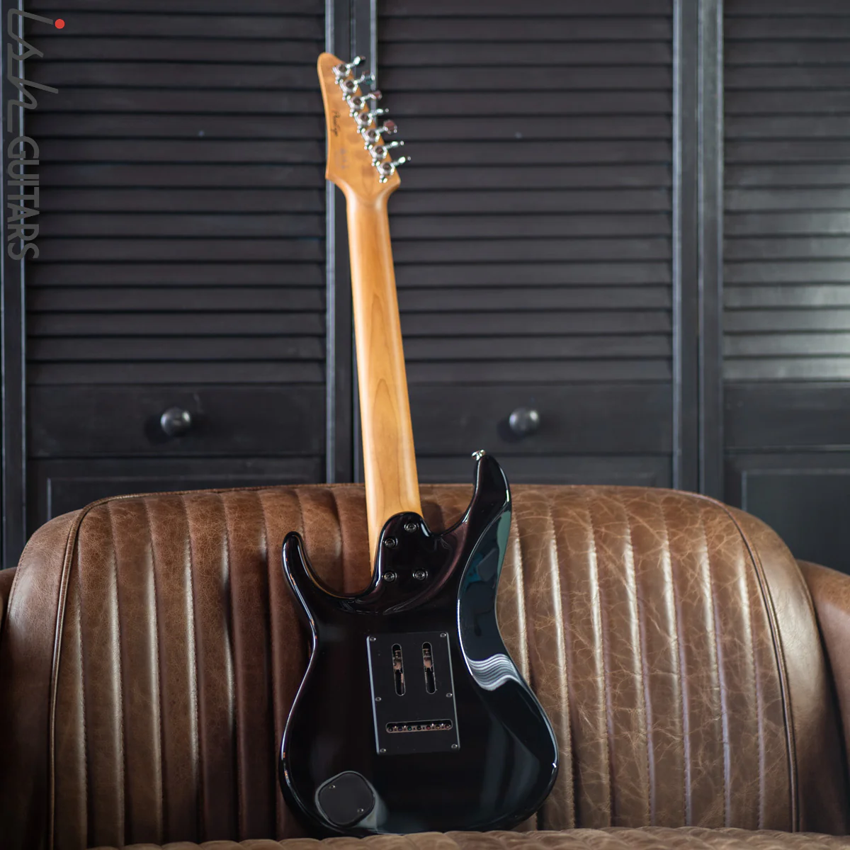 Ibanez AZ24047 Prestige 7-String Electric Guitar Black - Image 6