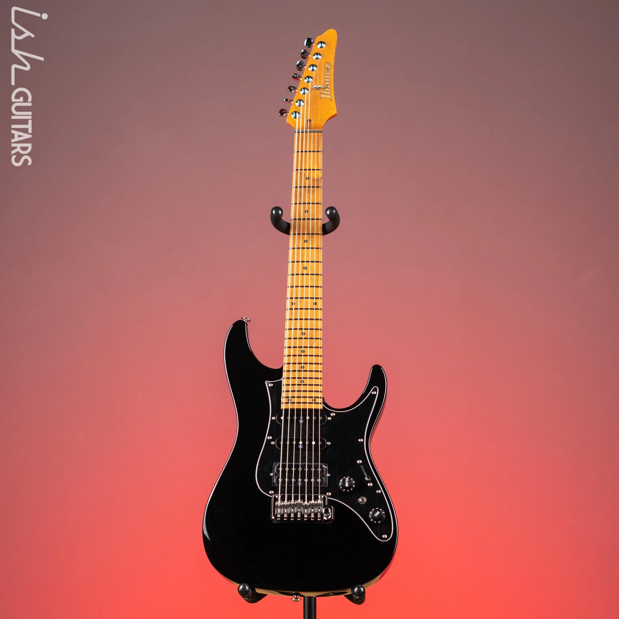 Ibanez AZ24047 Prestige Electric Guitar Black - Image 2