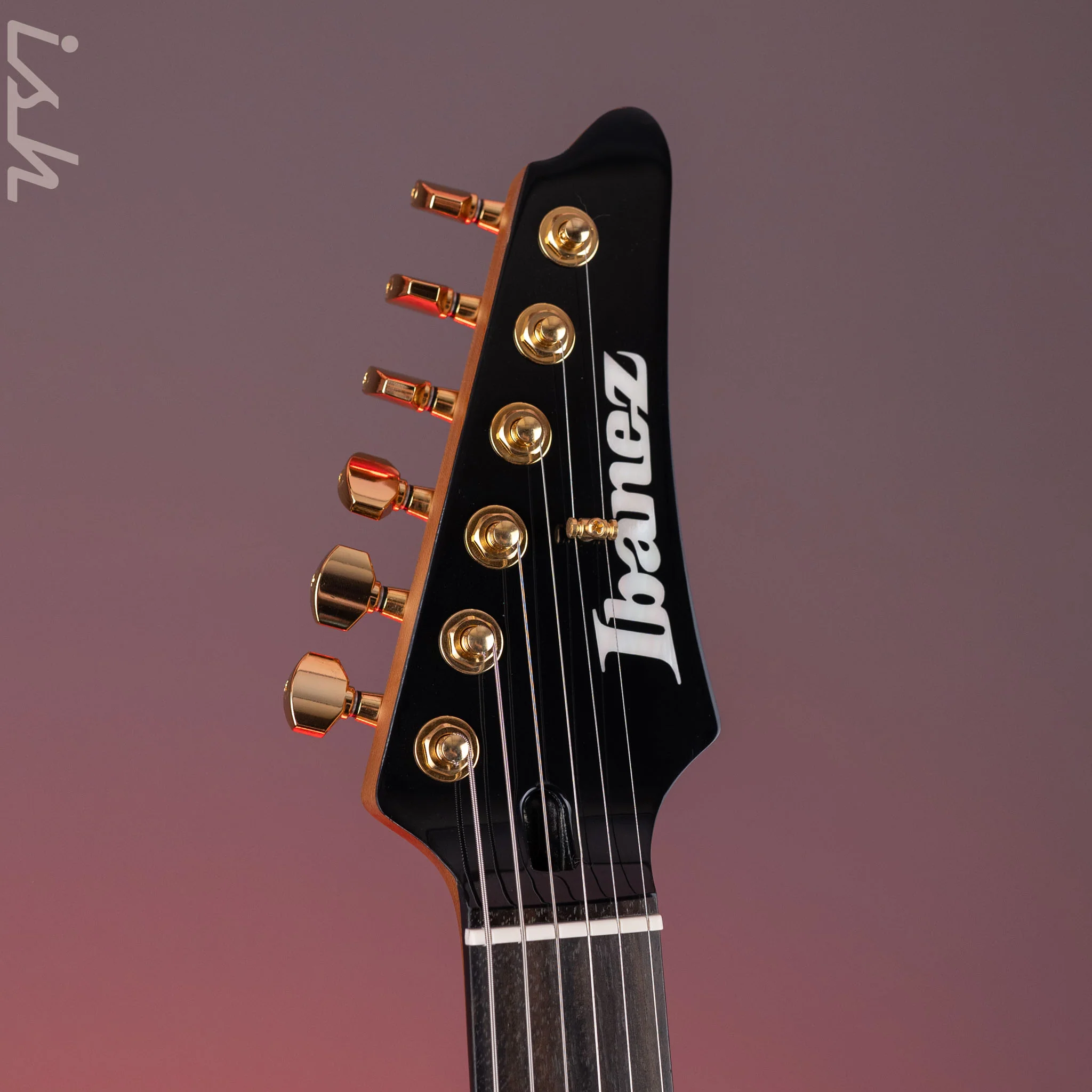 Ibanez AZ47P1QM Premium Electric Guitar Black Ice Burst Demo - Image 5
