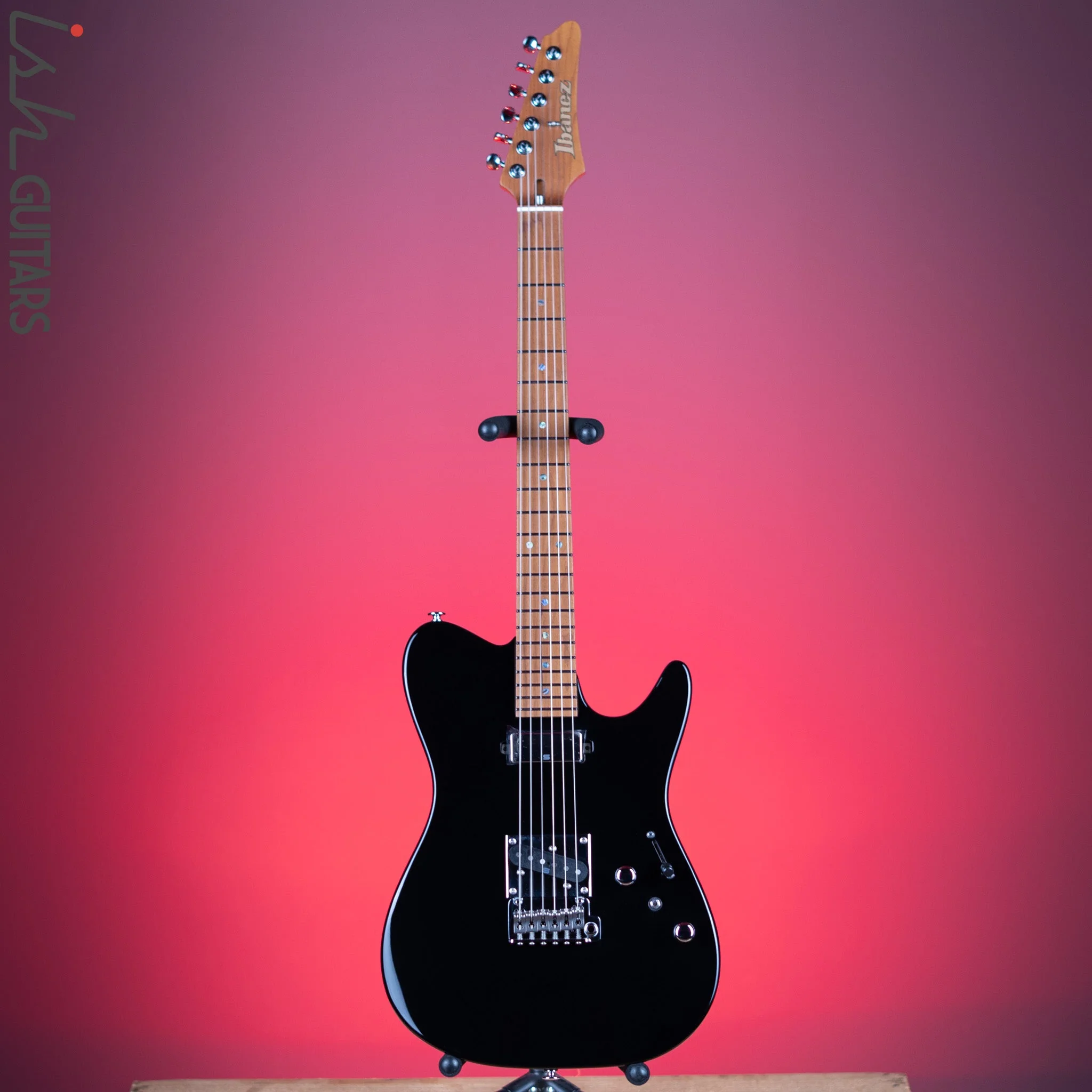 Ibanez AZS2200 Prestige Electric Guitar Black Demo - Image 2