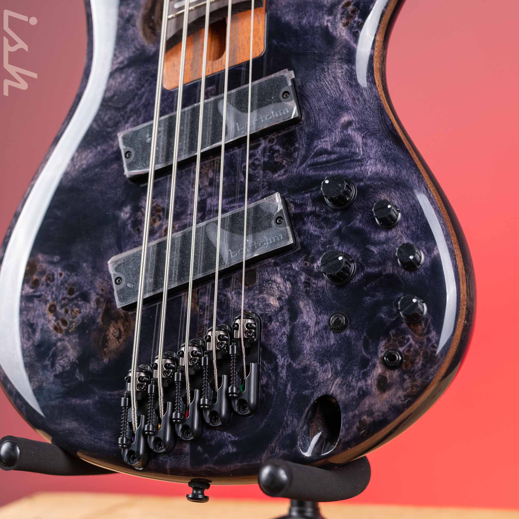 Ibanez Bass Workshop SRMS805 Multi Scale 5-String Bass Deep Twilight - Image 4