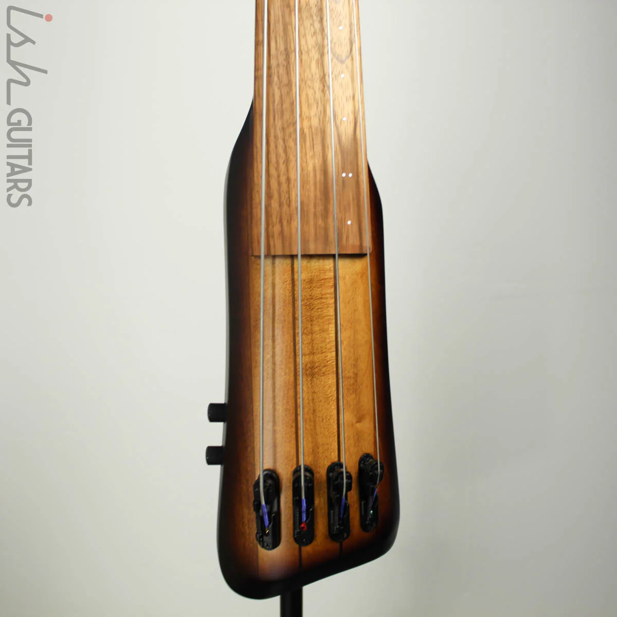Ibanez Upright Bass UB804MOB Bass Workshop Mahogany Oil Burst - Image 2