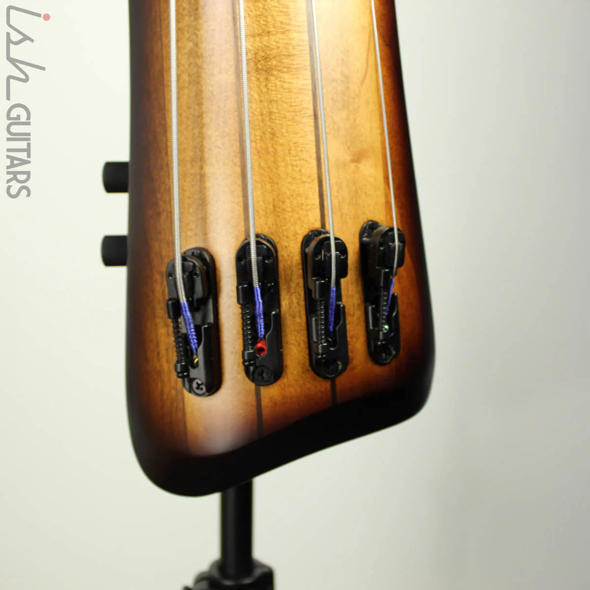 Ibanez Upright Bass UB804MOB Bass Workshop Mahogany Oil Burst - Image 9