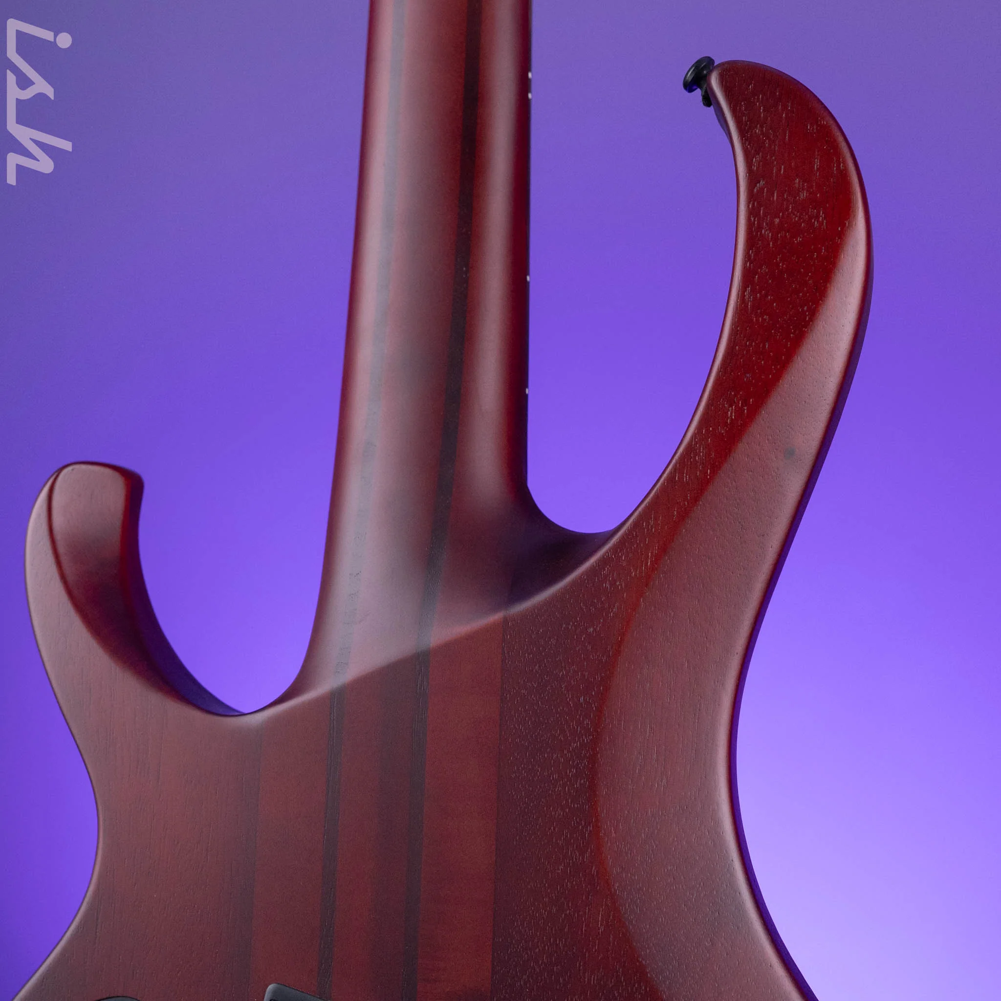 Ibanez BTB Bass Workshop Multi-Scale 5-String Bass Natural Browned Burst Flat Demo - Image 8