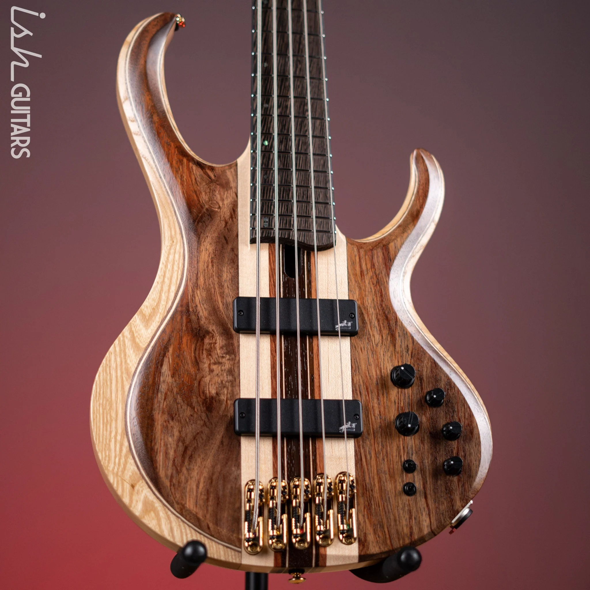 Ibanez BTB1835 Premium 5-String Bass Natural Shadow Low Gloss